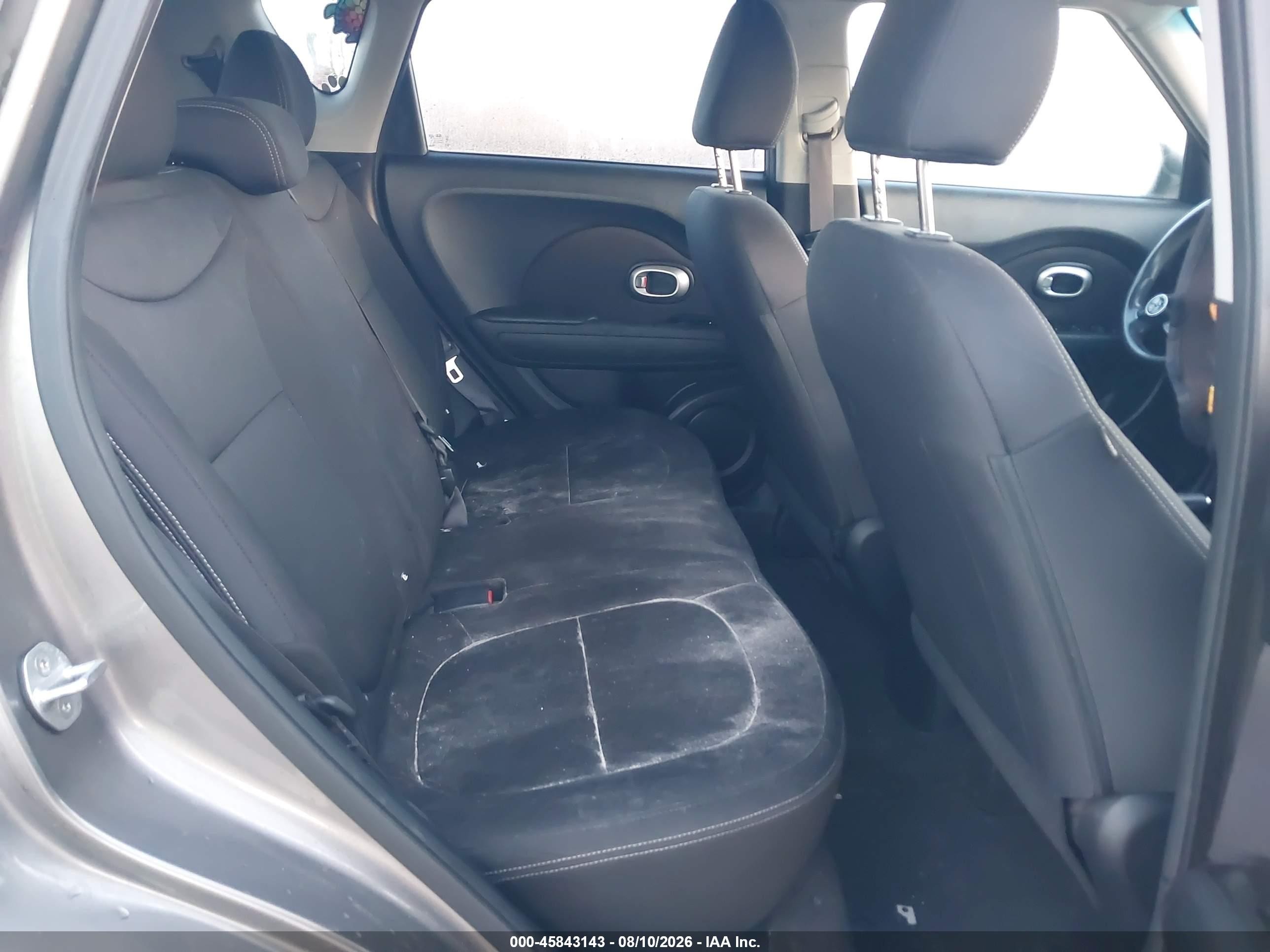 2015 Kia Soul   Gray vin: KNDJN2A21F7221382