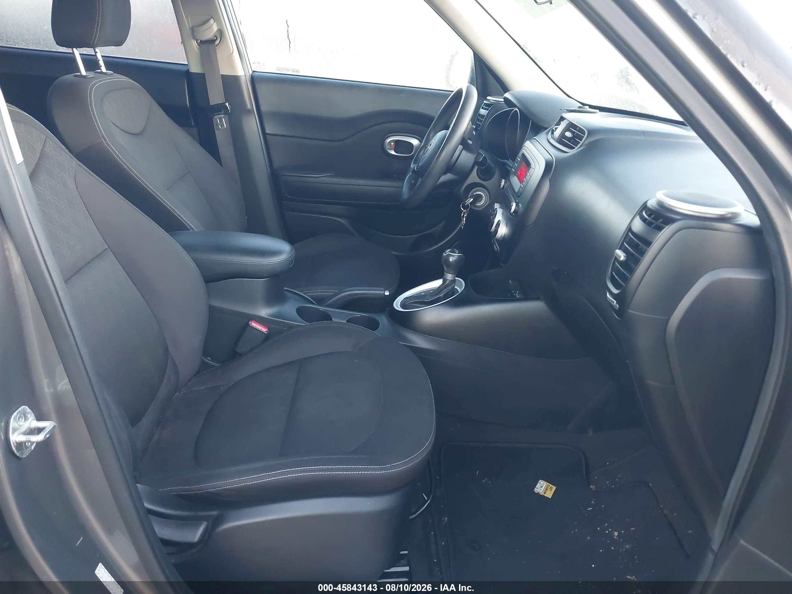 2015 Kia Soul   Gray vin: KNDJN2A21F7221382