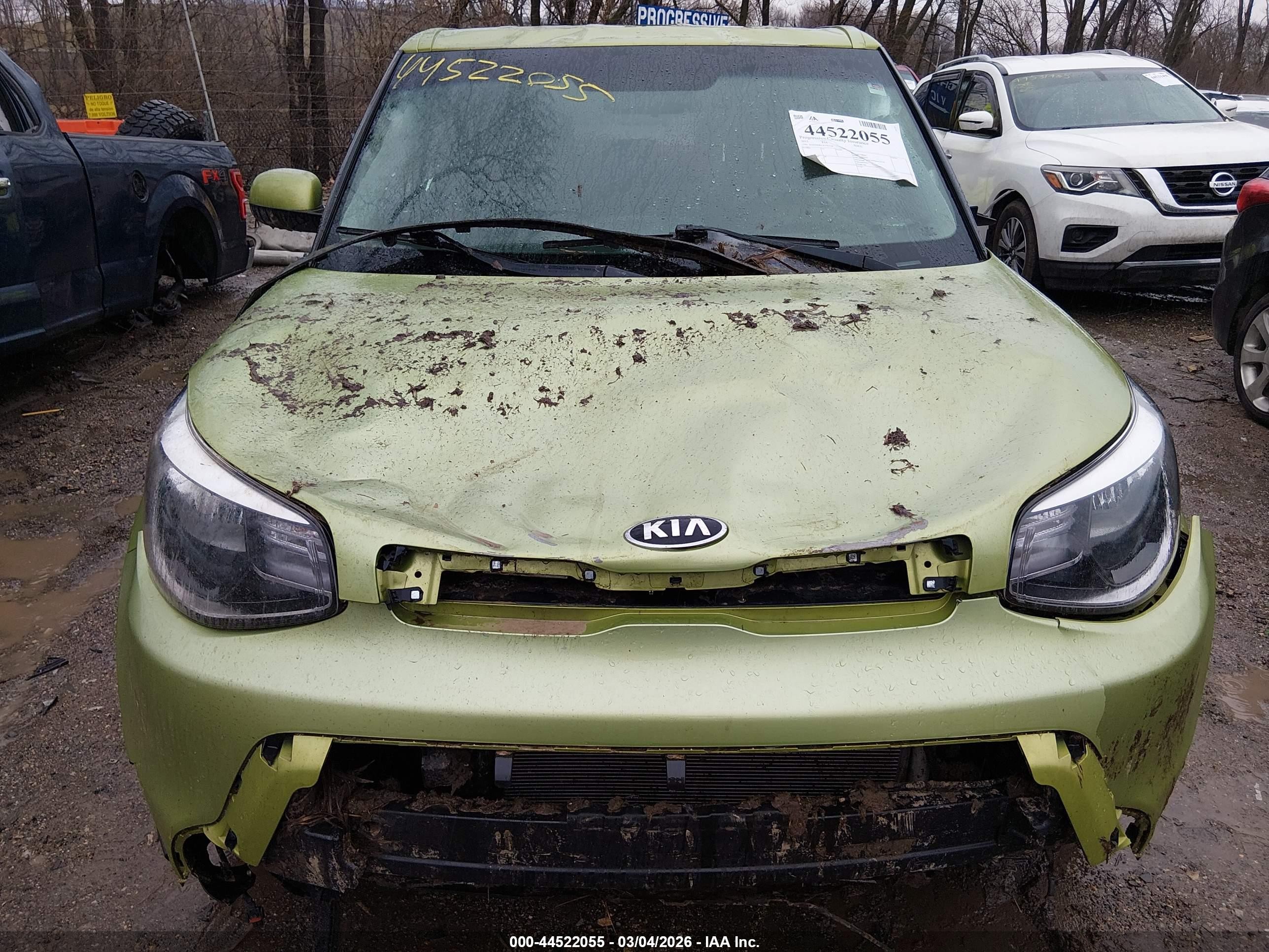 2015 Kia Soul   Green vin: KNDJN2A21F7763100