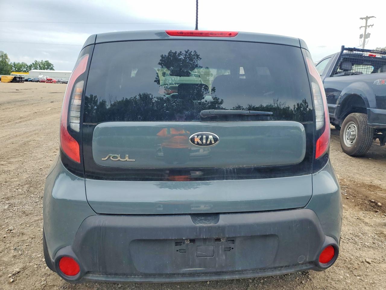 2015 Kia Soul Base Gray vin: KNDJN2A21F7765171