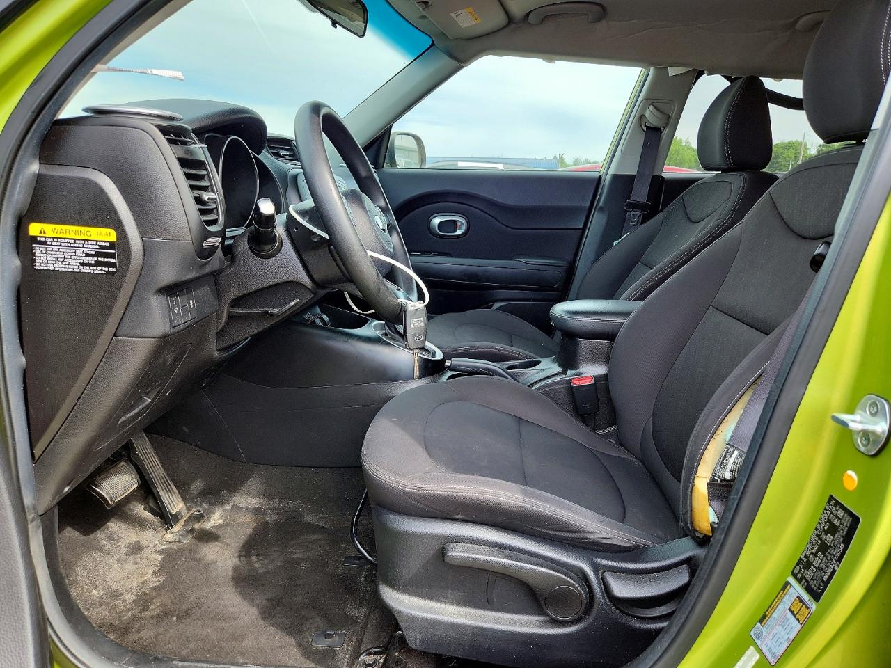 2015 Kia Soul Base Green vin: KNDJN2A21F7767549