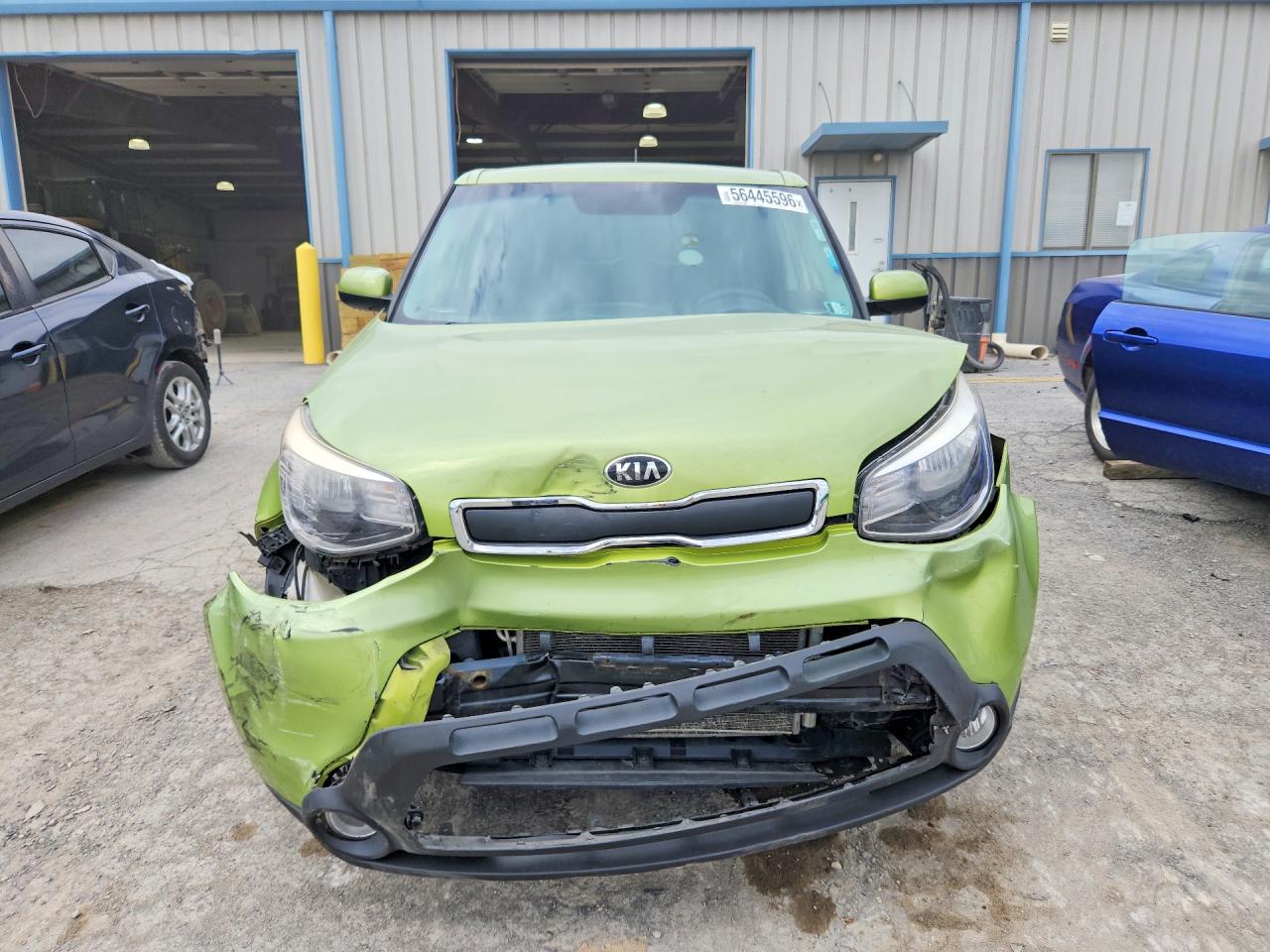 2015 Kia Soul Base Green vin: KNDJN2A21F7771505