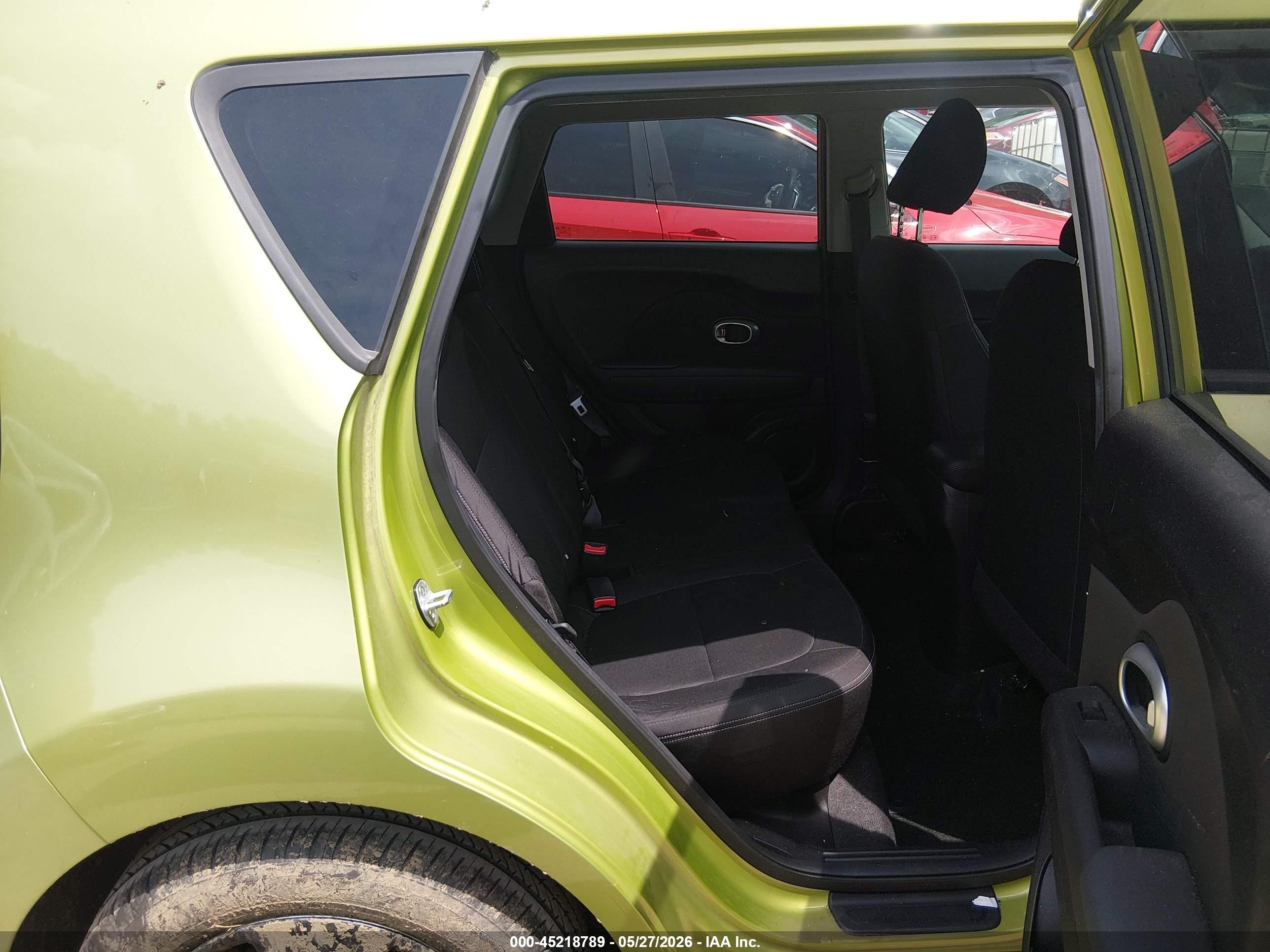 2015 Kia Soul   Green vin: KNDJN2A21F7783007