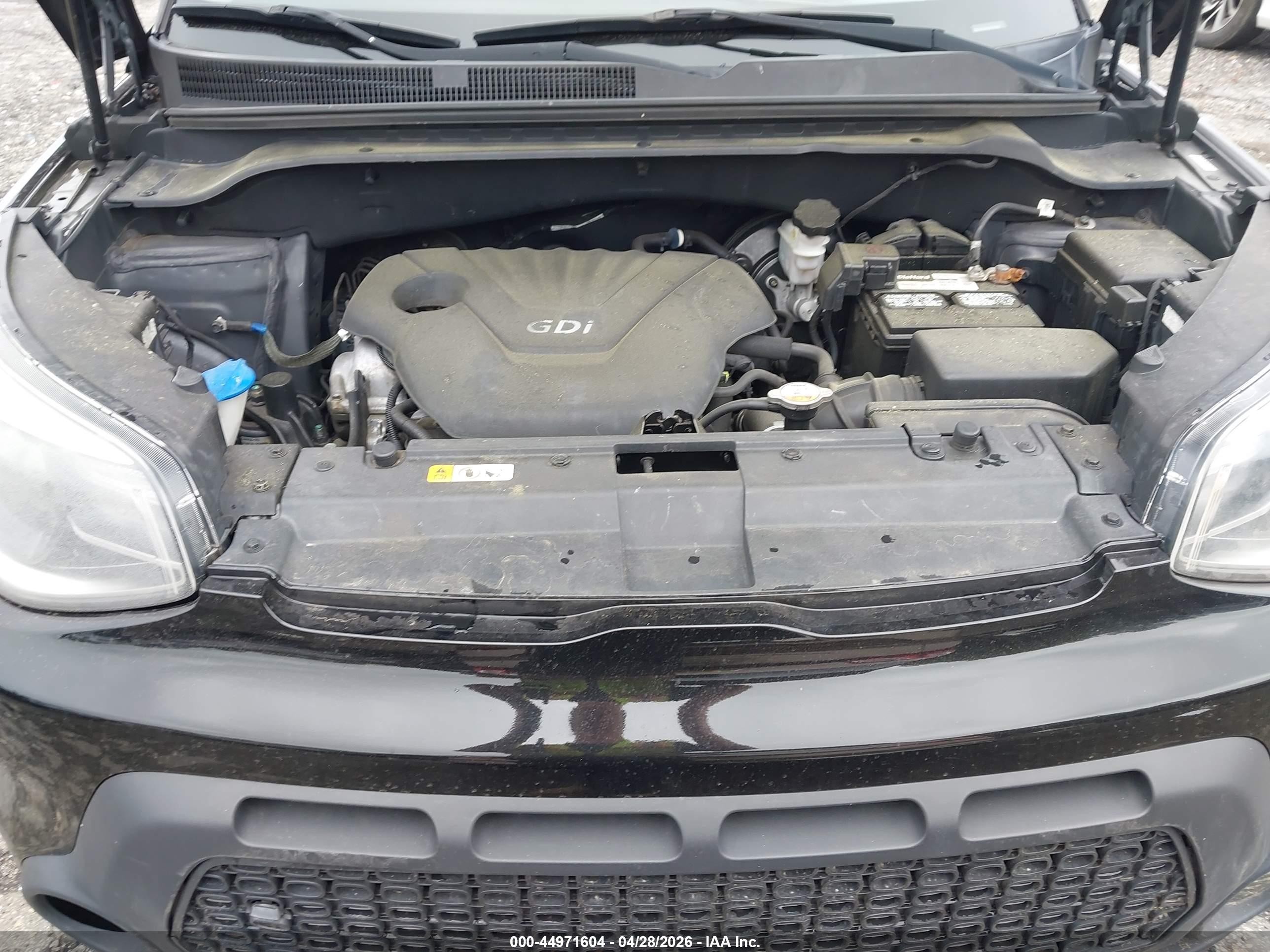 2015 Kia Soul   Black vin: KNDJN2A21F7799093