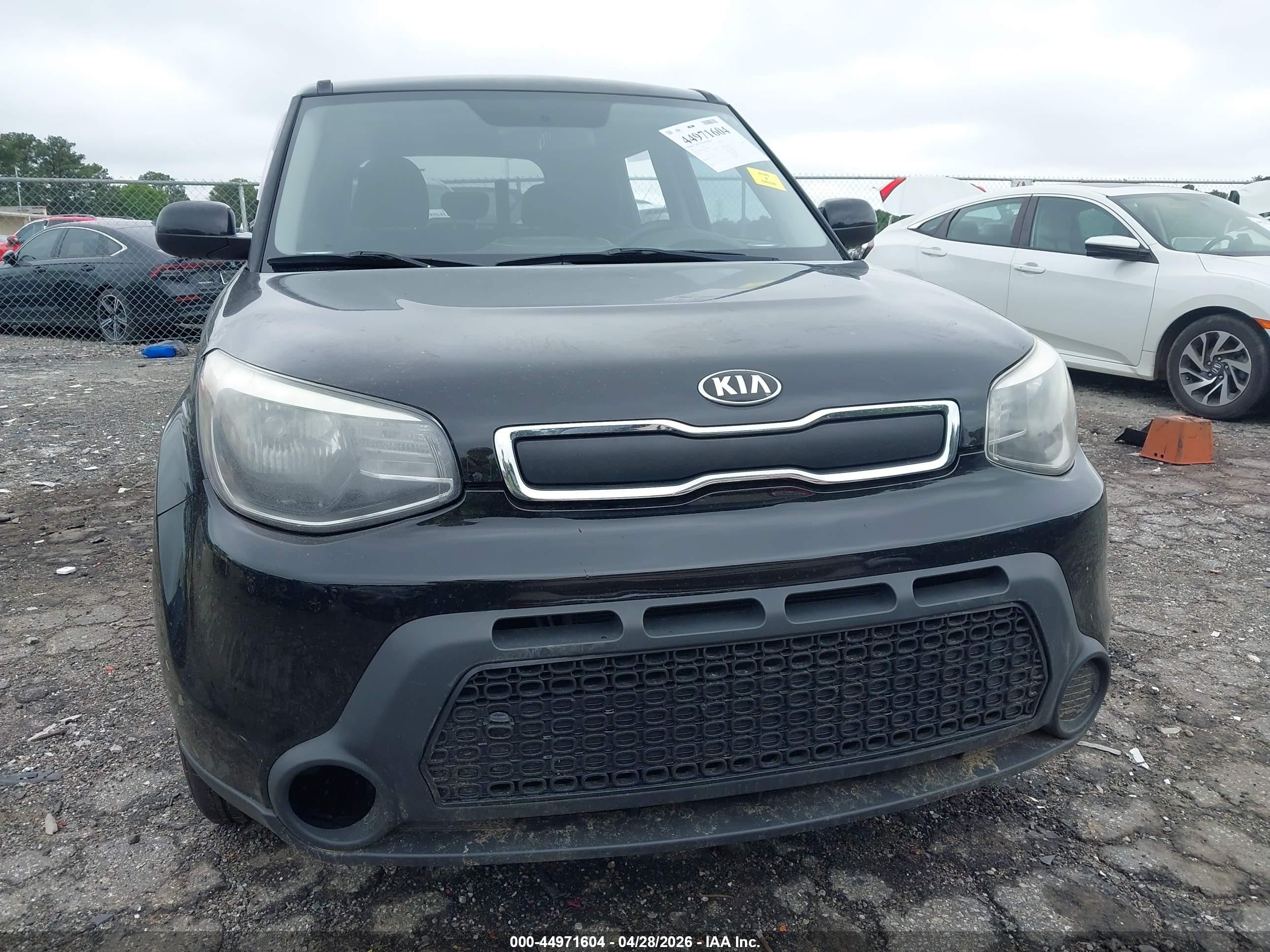 2015 Kia Soul   Black vin: KNDJN2A21F7799093