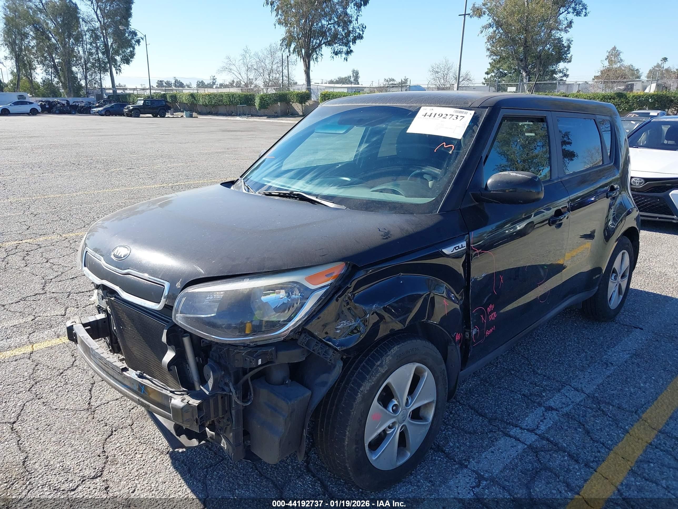 2016 Kia Soul   Черный vin: KNDJN2A21G7334198
