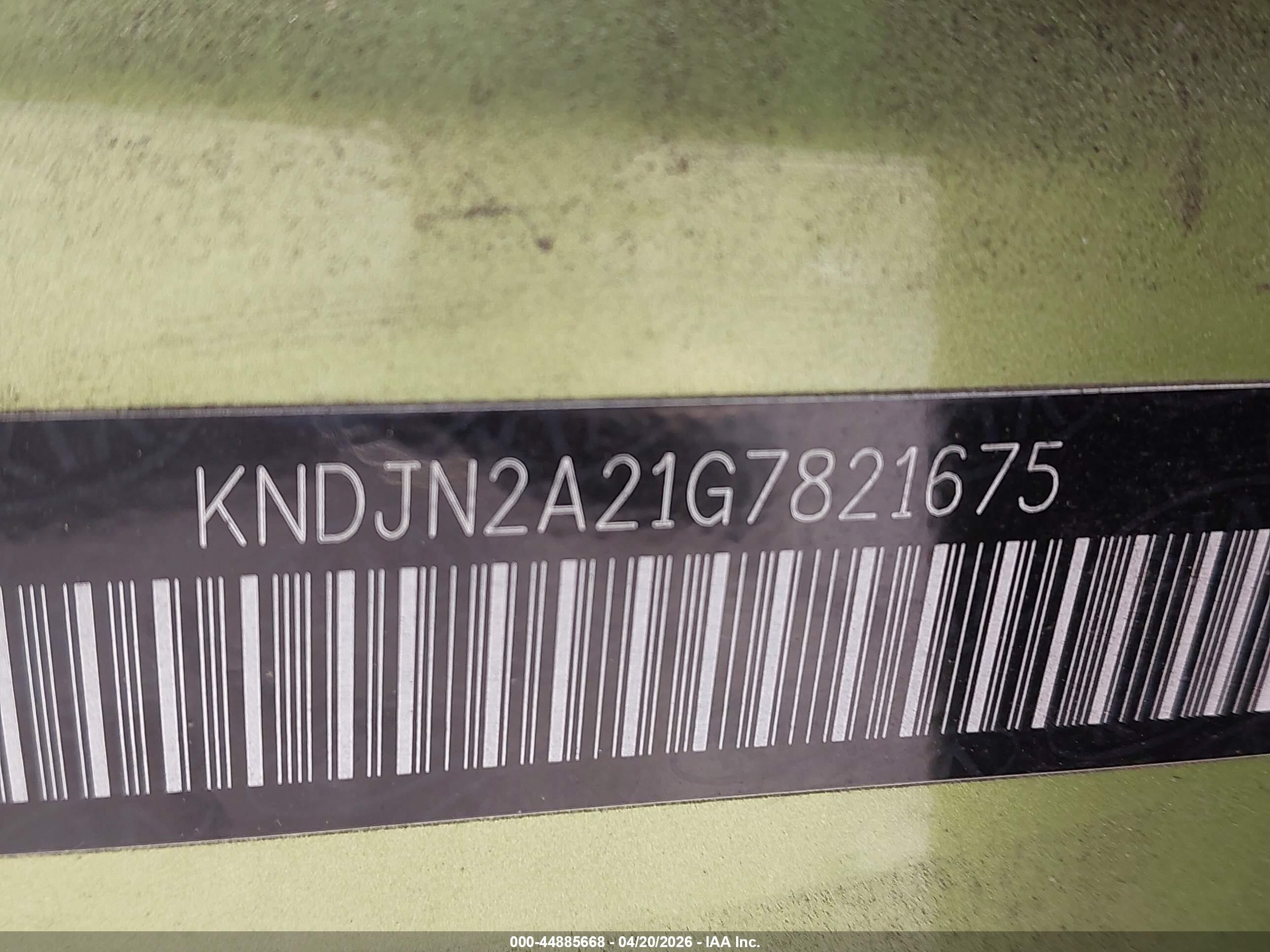 2016 Kia Soul Green vin: KNDJN2A21G7821675
