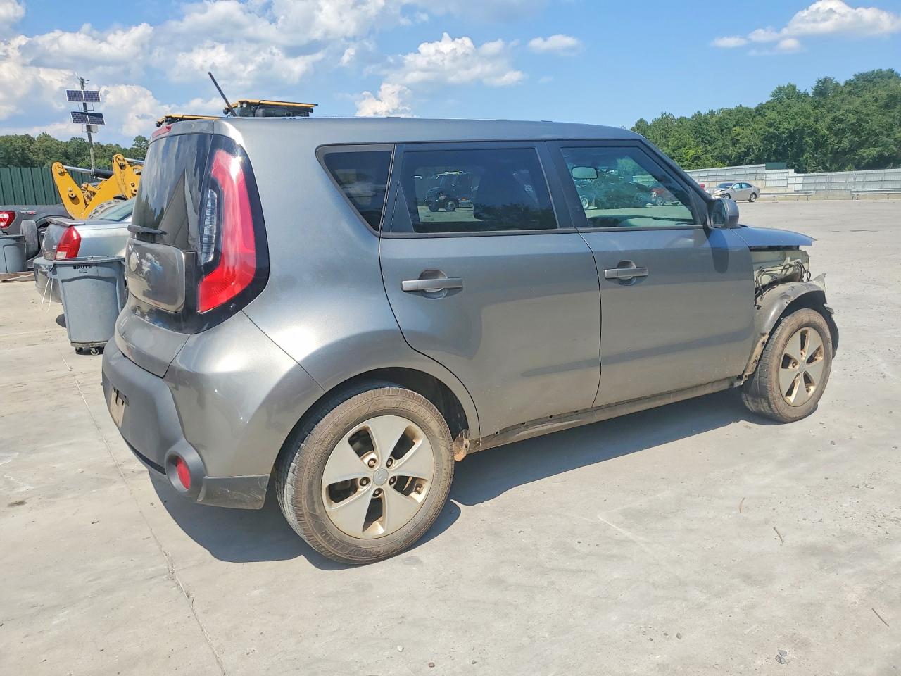 2014 Kia Soul Base Серый vin: KNDJN2A22E7060300