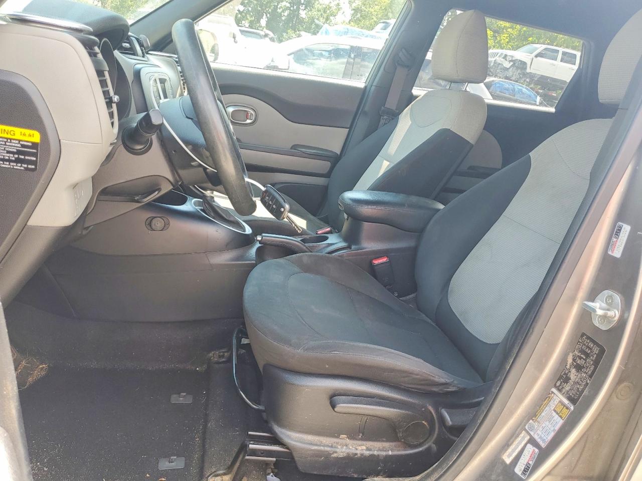 2014 Kia Soul Base Серый vin: KNDJN2A22E7060300