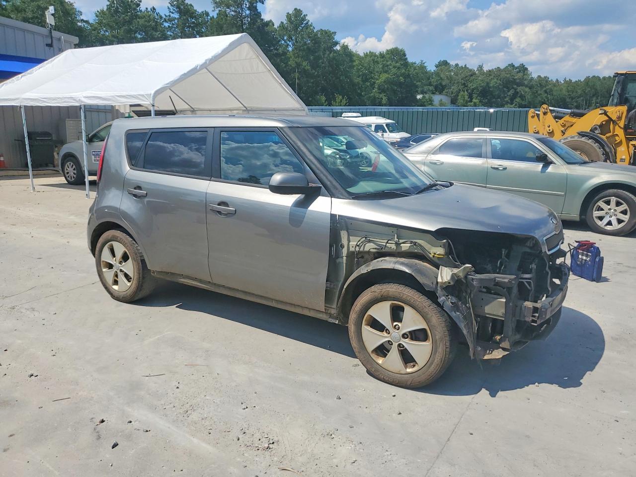 2014 Kia Soul Base Серый vin: KNDJN2A22E7060300