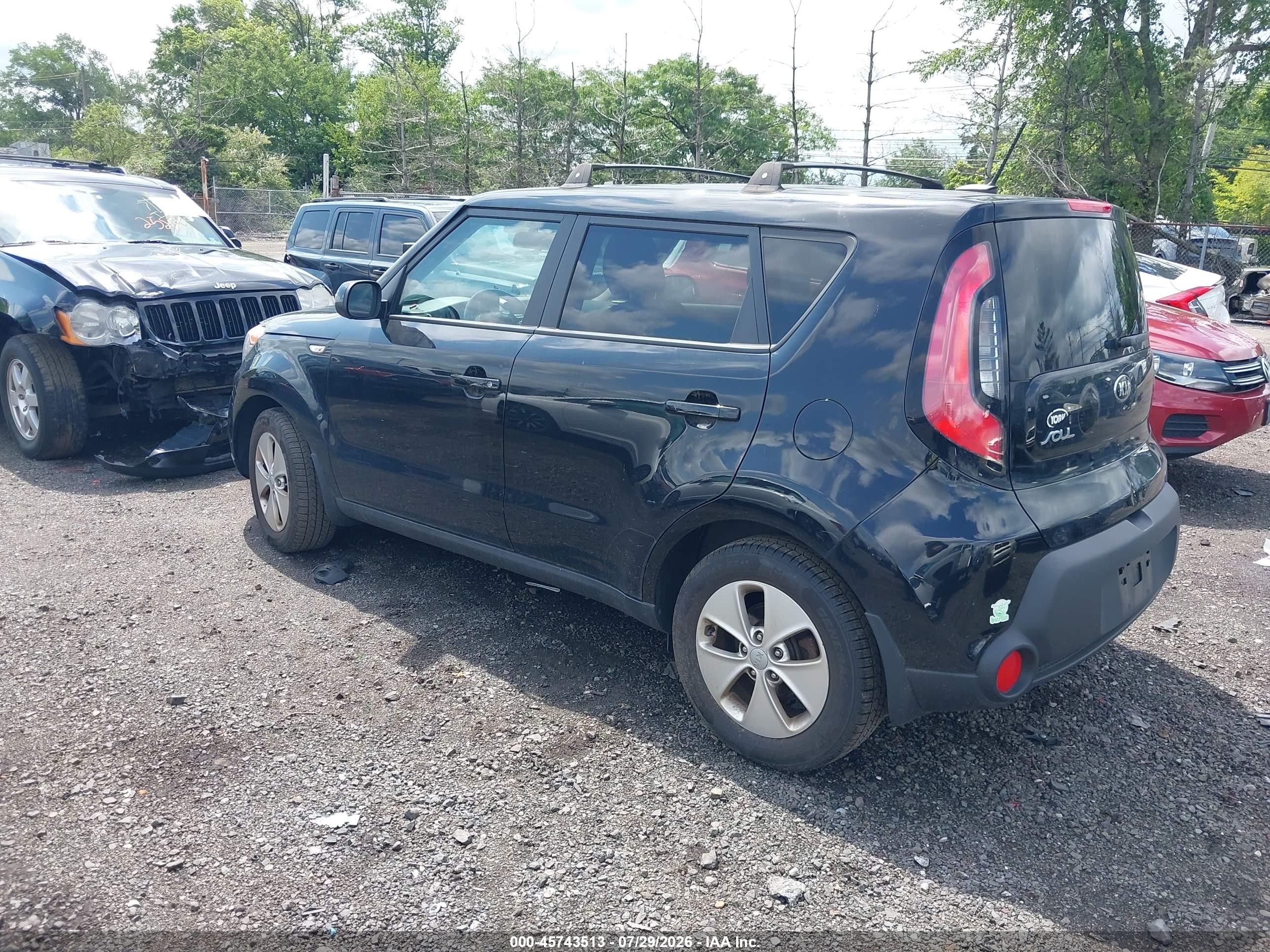 2014 Kia Soul   Black vin: KNDJN2A22E7747549