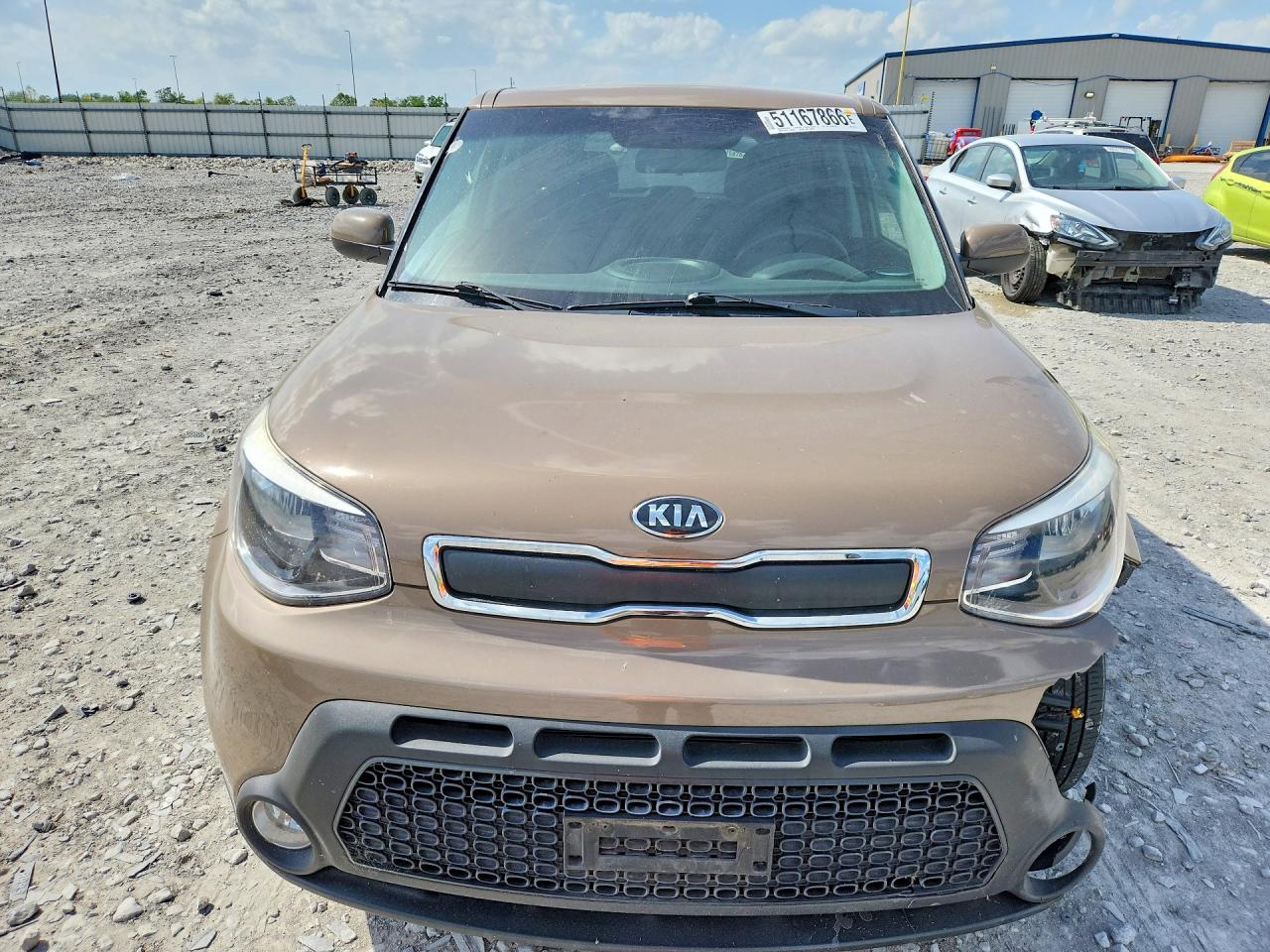 2015 Kia Soul Base Tan vin: KNDJN2A22F7142755