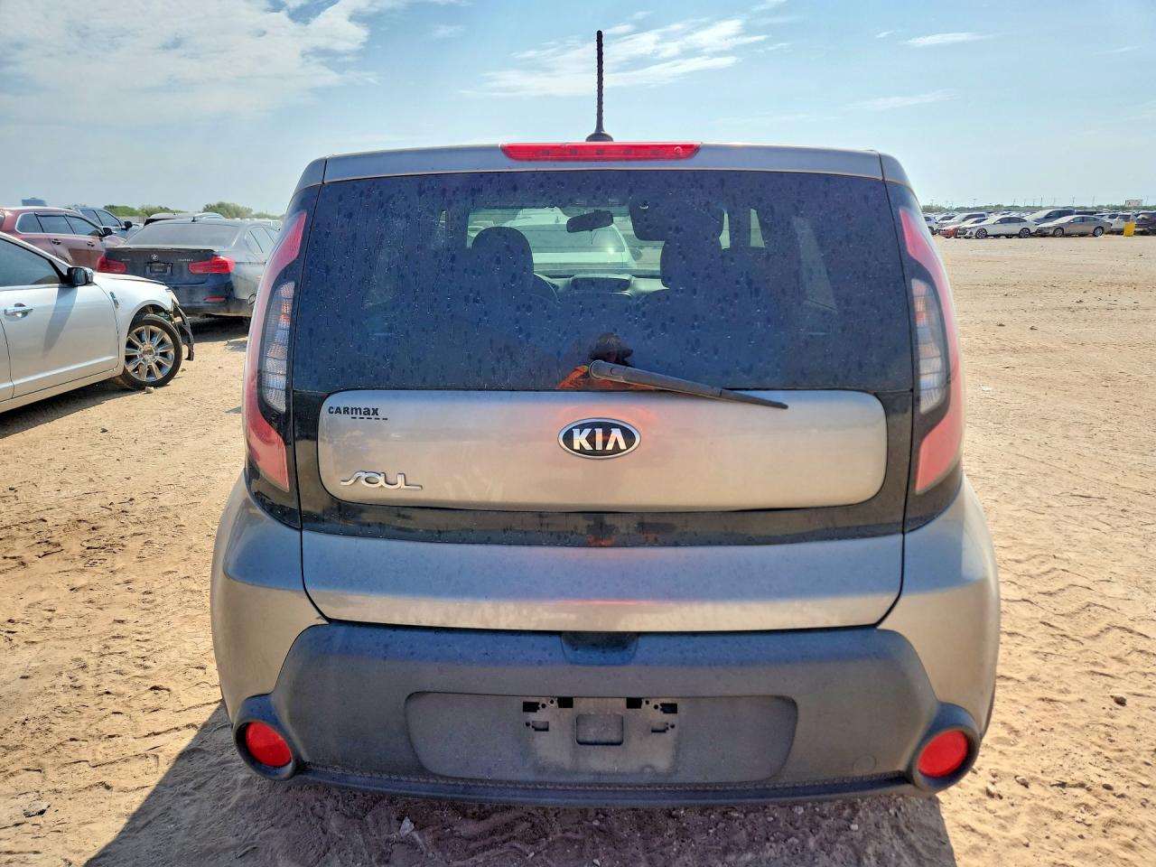 2015 Kia Soul Base Gray vin: KNDJN2A22F7145834