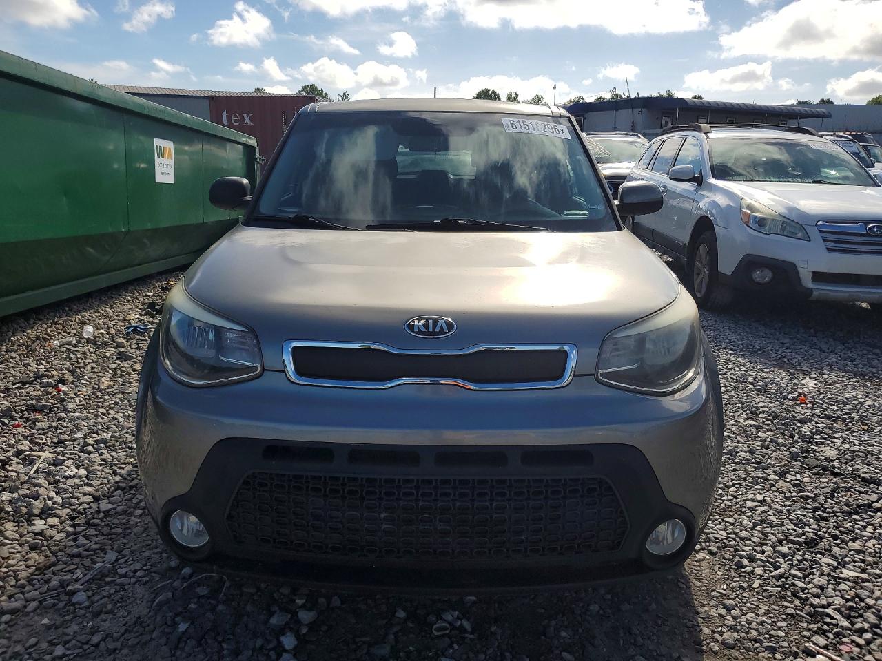 2015 Kia Soul Base Gray vin: KNDJN2A22F7152671