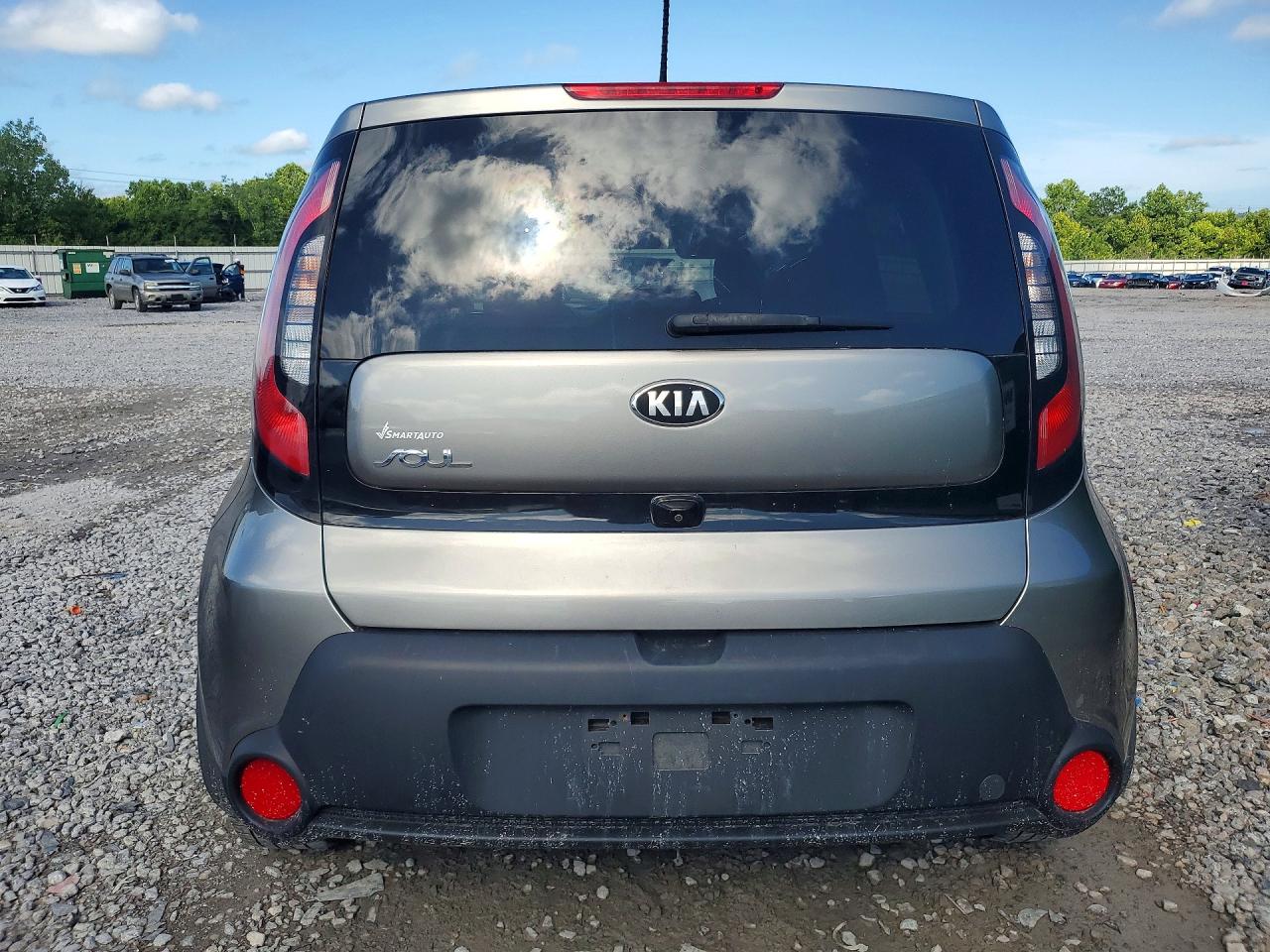 2015 Kia Soul Base Gray vin: KNDJN2A22F7152671