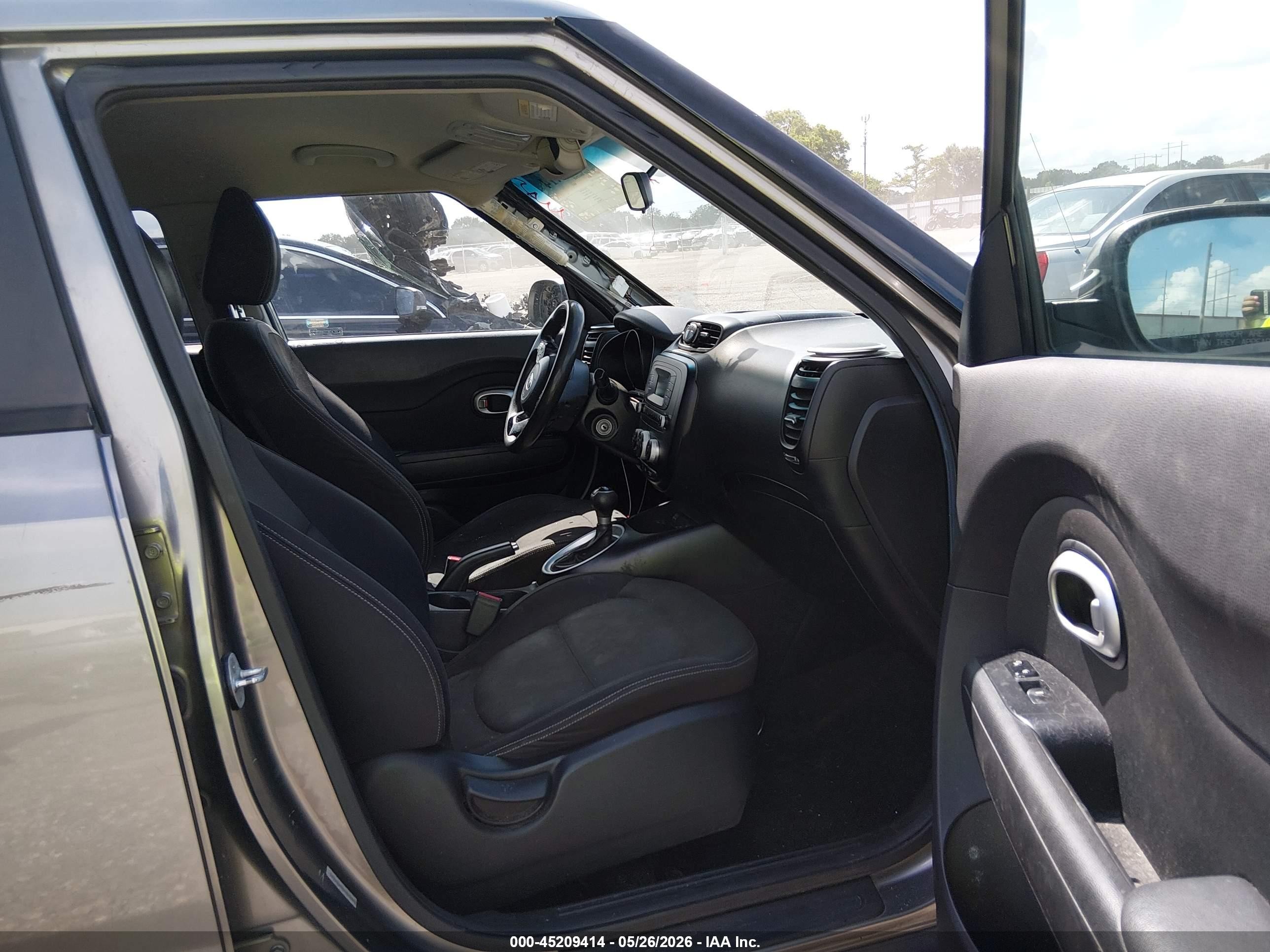 2015 Kia Soul   Gray vin: KNDJN2A22F7176257