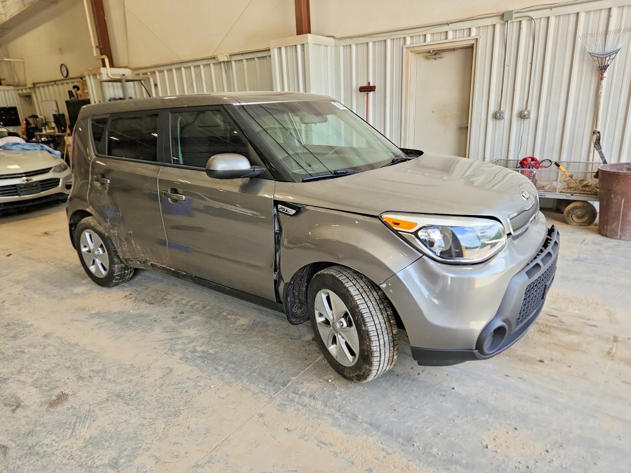 2015 Kia Soul Base Серый vin: KNDJN2A22F7182883