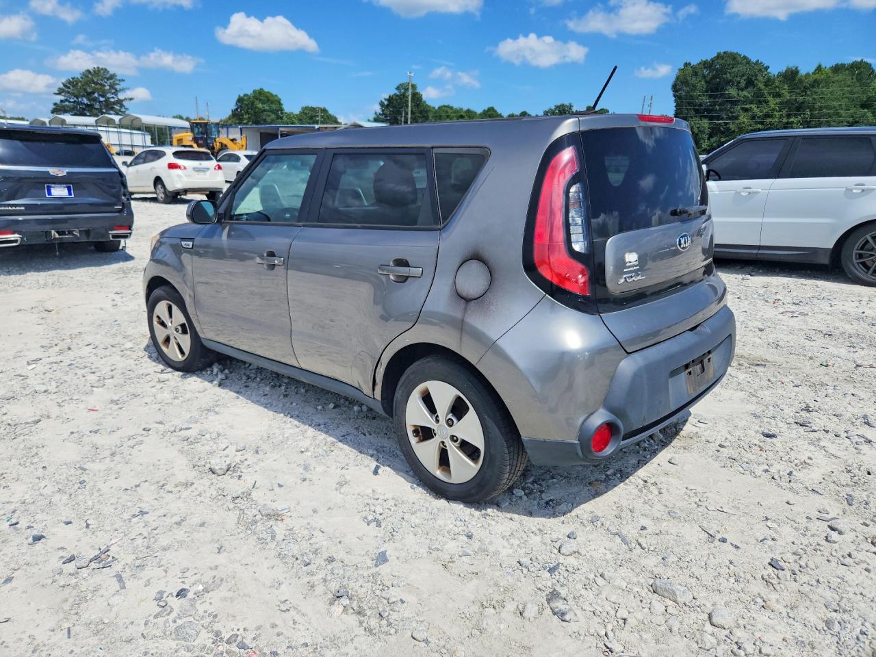 2015 Kia Soul Base Gray vin: KNDJN2A22F7185864