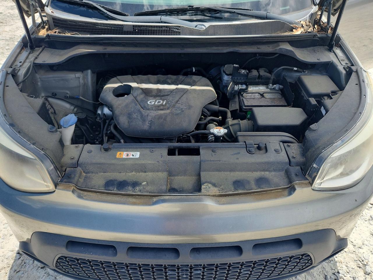 2015 Kia Soul Base Gray vin: KNDJN2A22F7185864