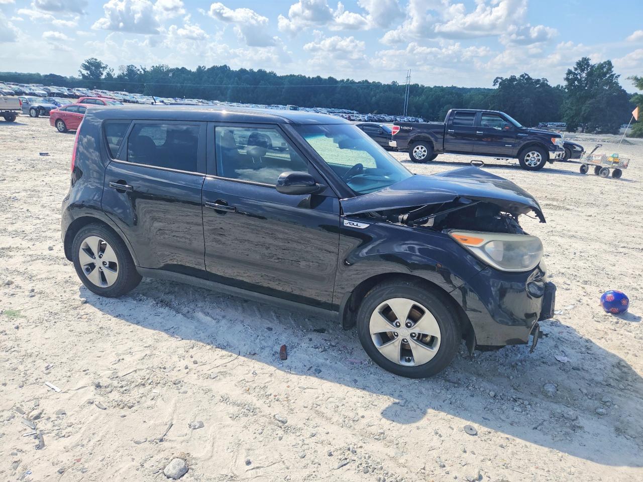 2015 Kia Soul Base Black vin: KNDJN2A22F7771349