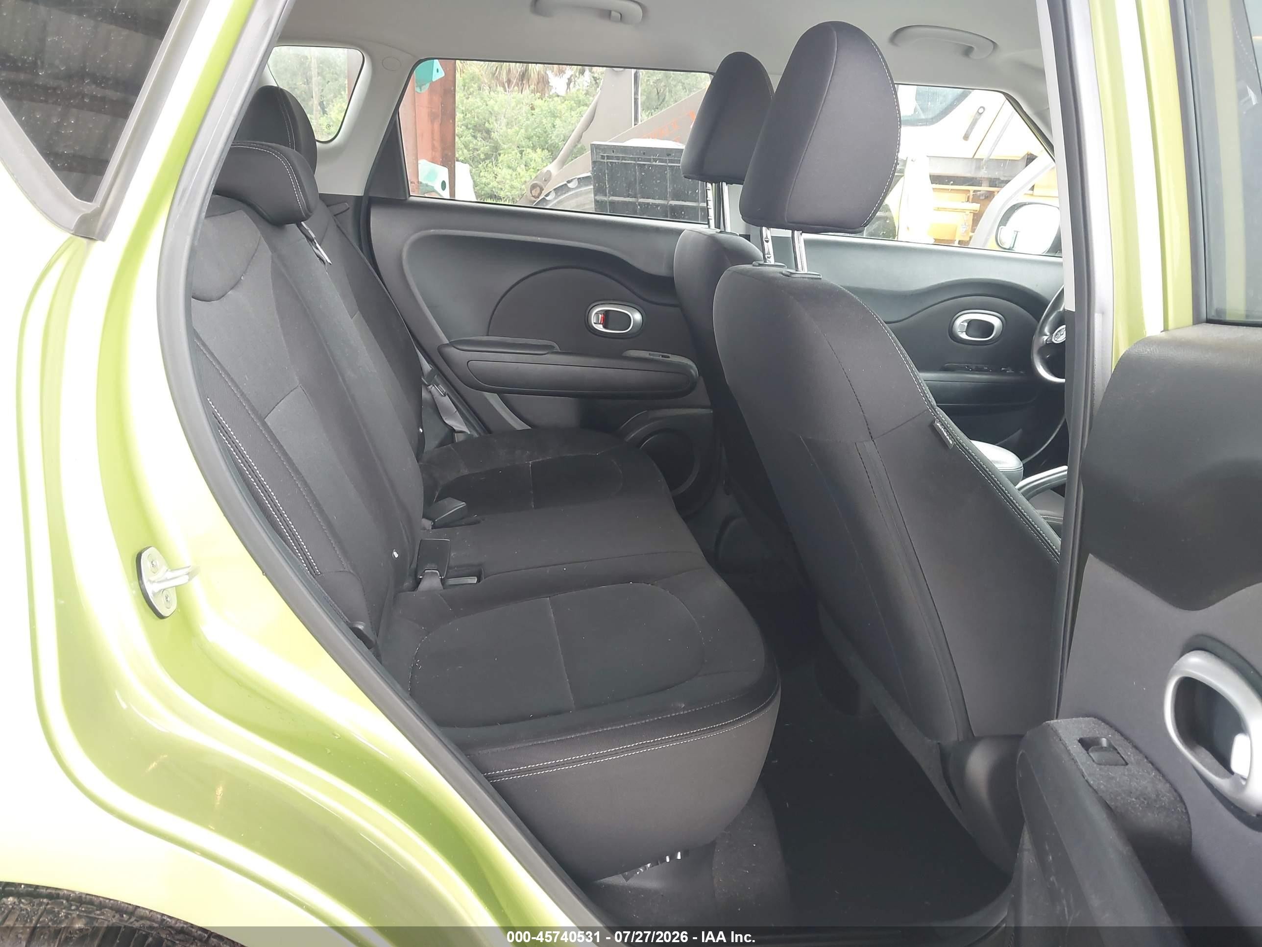 2015 Kia Soul   Green vin: KNDJN2A22F7775773