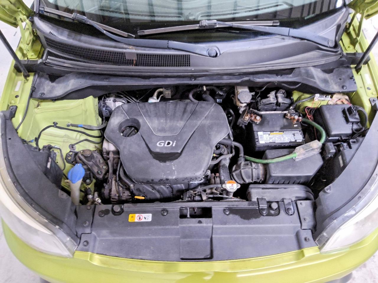 2015 Kia Soul Base Green vin: KNDJN2A22F7791410