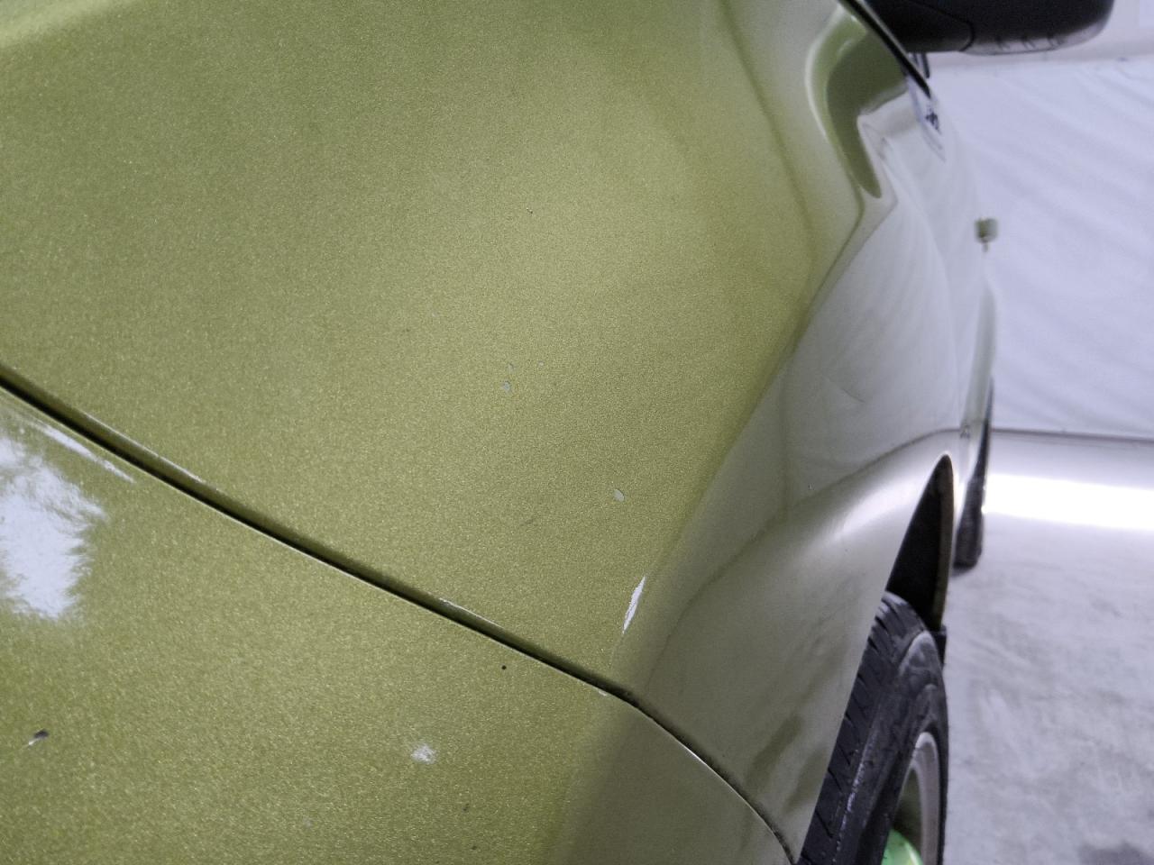 2015 Kia Soul Base Green vin: KNDJN2A22F7791410 Damage: Left Front Fender, Heavy Scratch, 1/2 To 1 Inch