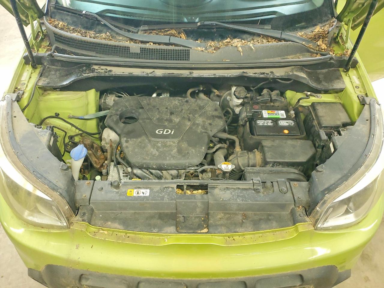 2015 Kia Soul Base Green vin: KNDJN2A22F7799880