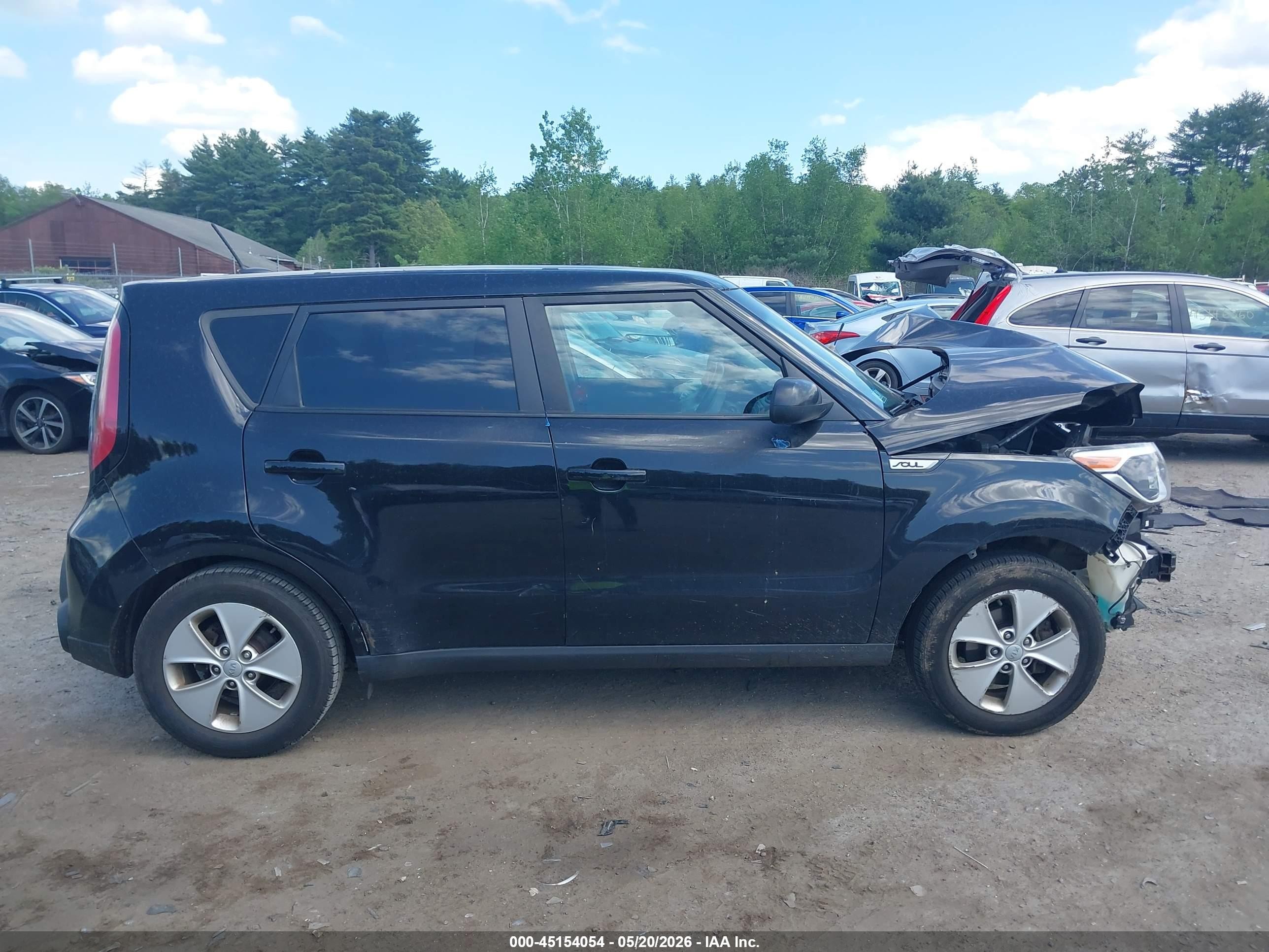 2016 Kia Soul   Black vin: KNDJN2A22G7384172