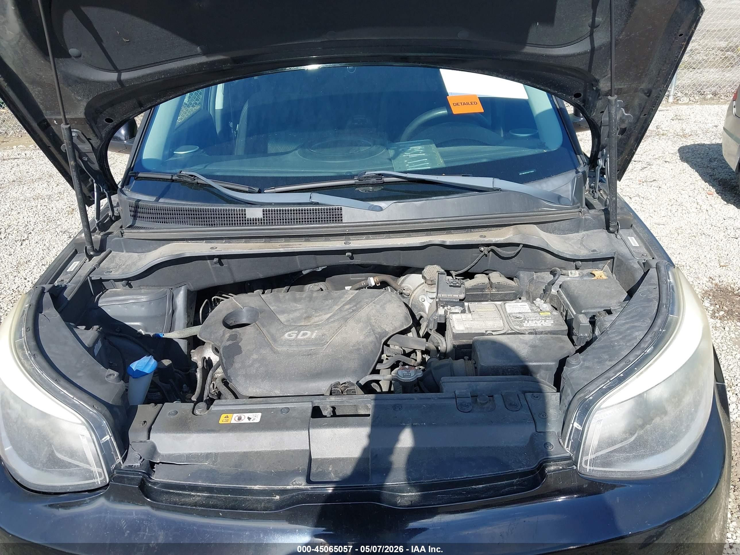 2014 Kia Soul   Черный vin: KNDJN2A23E7723633