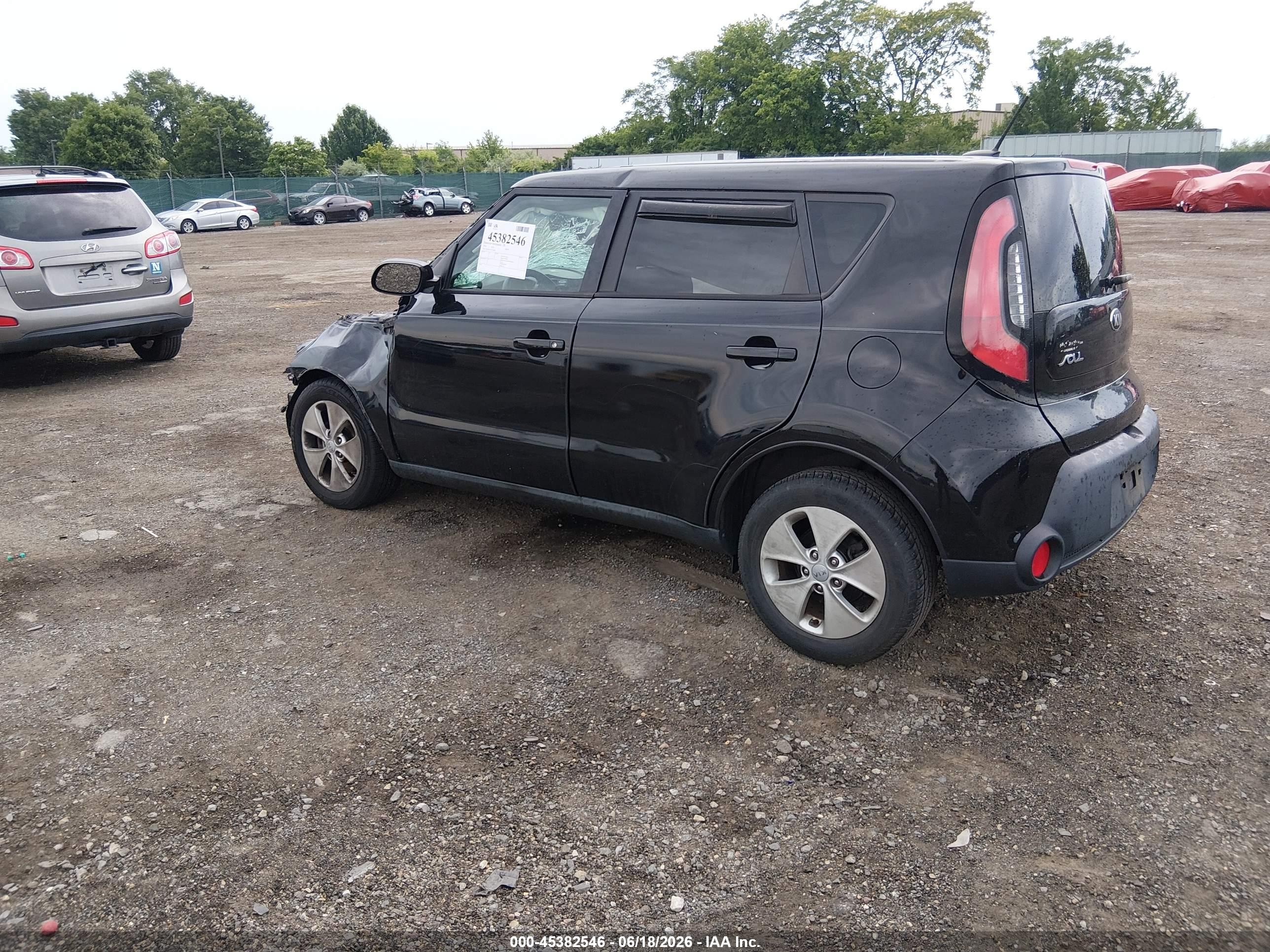 2014 Kia Soul   Black vin: KNDJN2A23E7741890