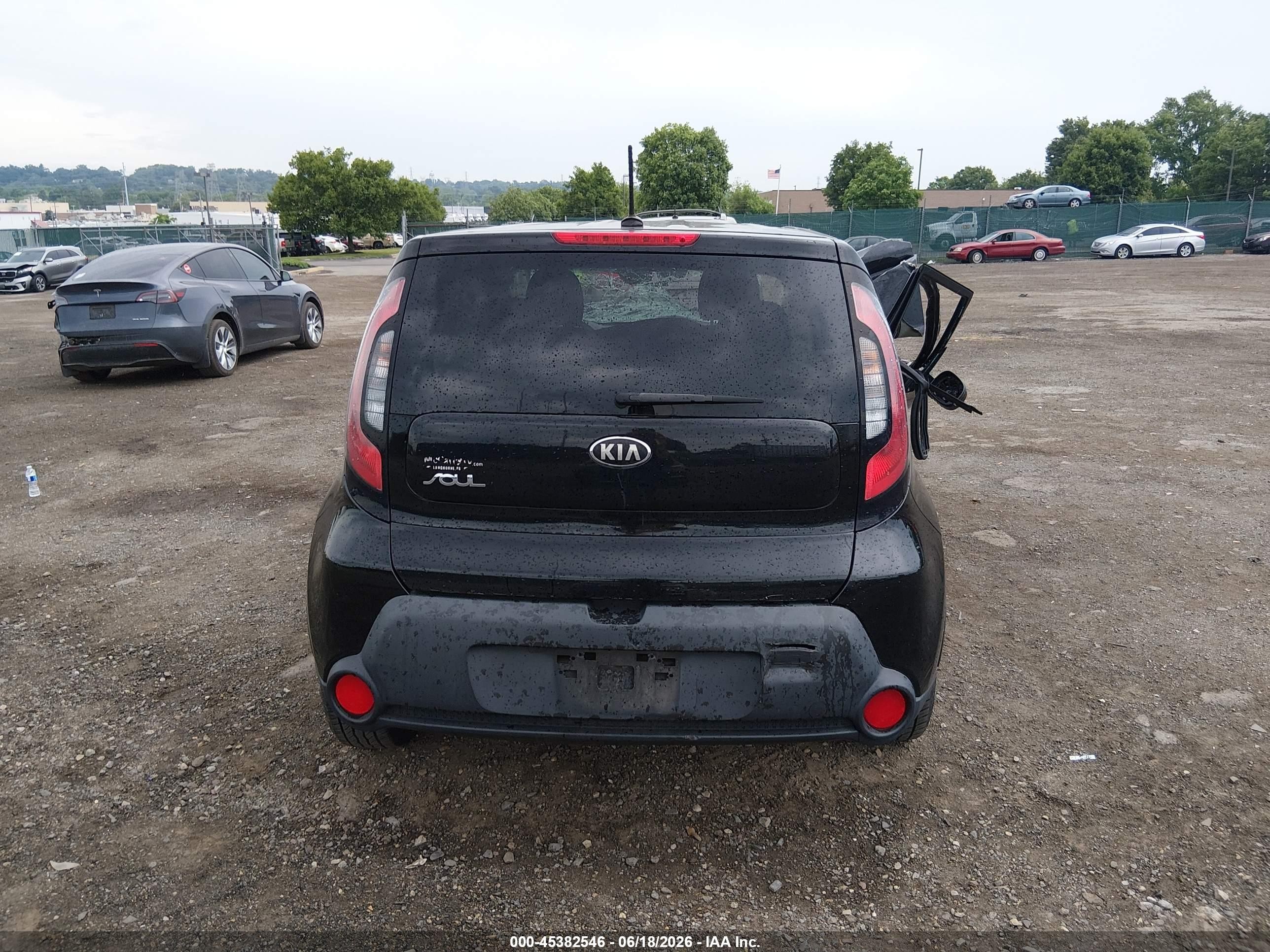 2014 Kia Soul   Black vin: KNDJN2A23E7741890