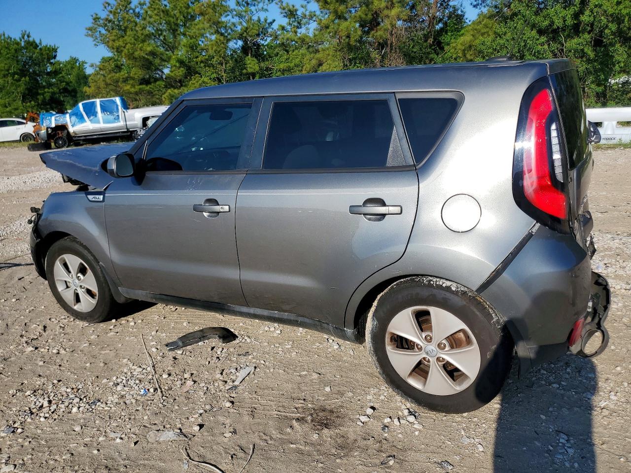 2015 Kia Soul Base Gray vin: KNDJN2A23F7127956
