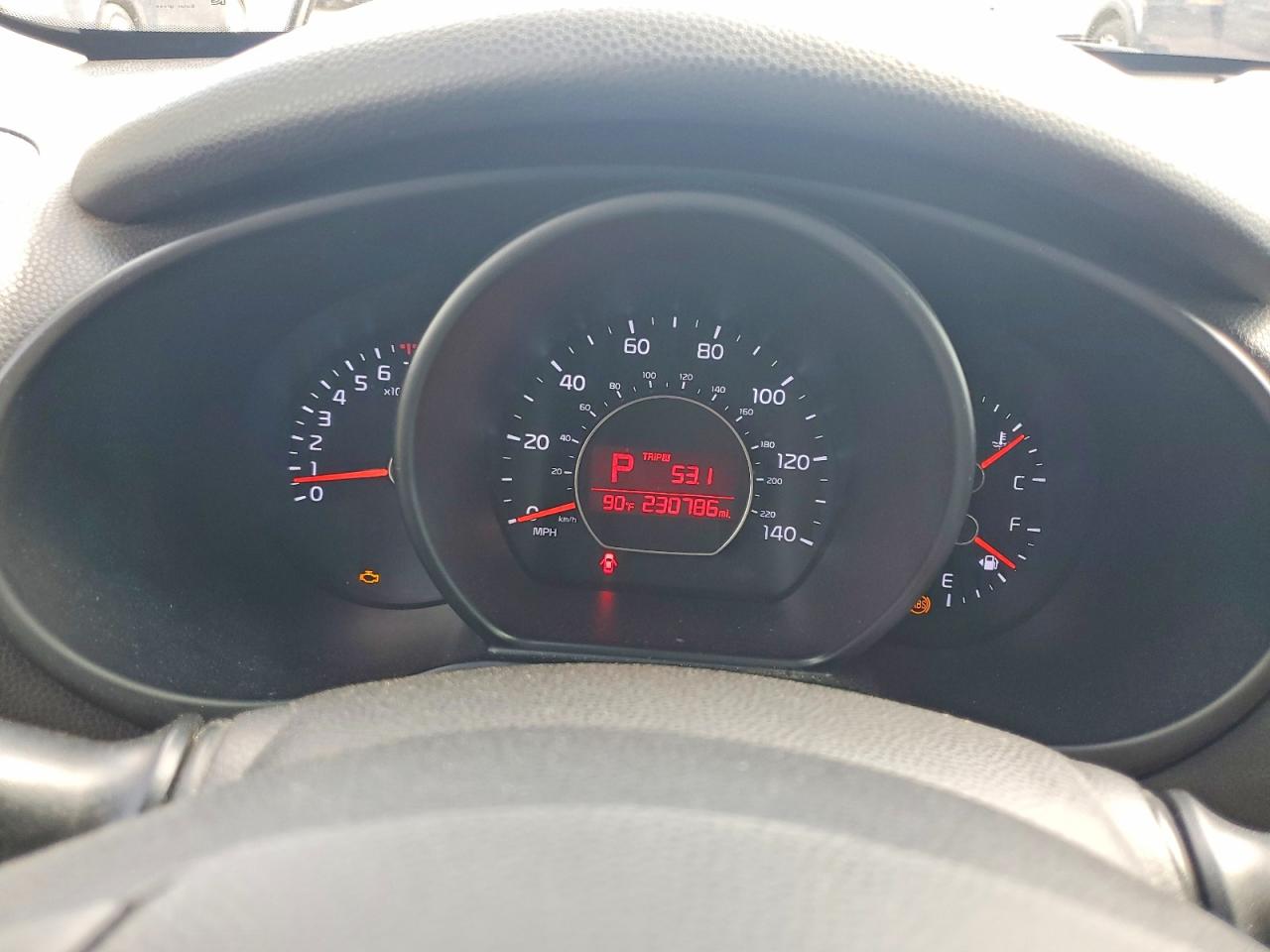 2015 Kia Soul Base Gray vin: KNDJN2A23F7129030