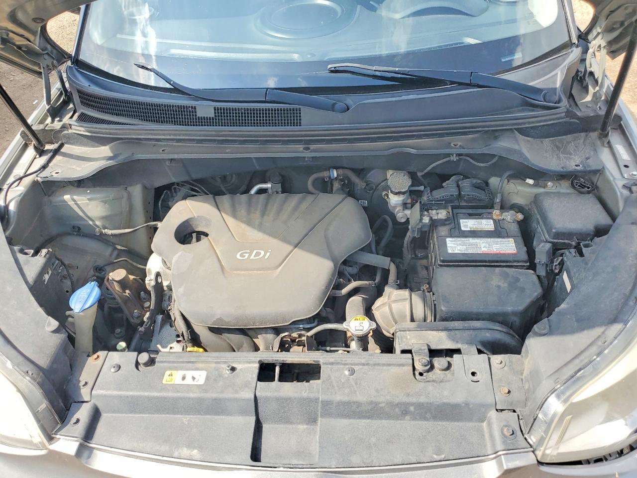 2015 Kia Soul Base Gray vin: KNDJN2A23F7129030