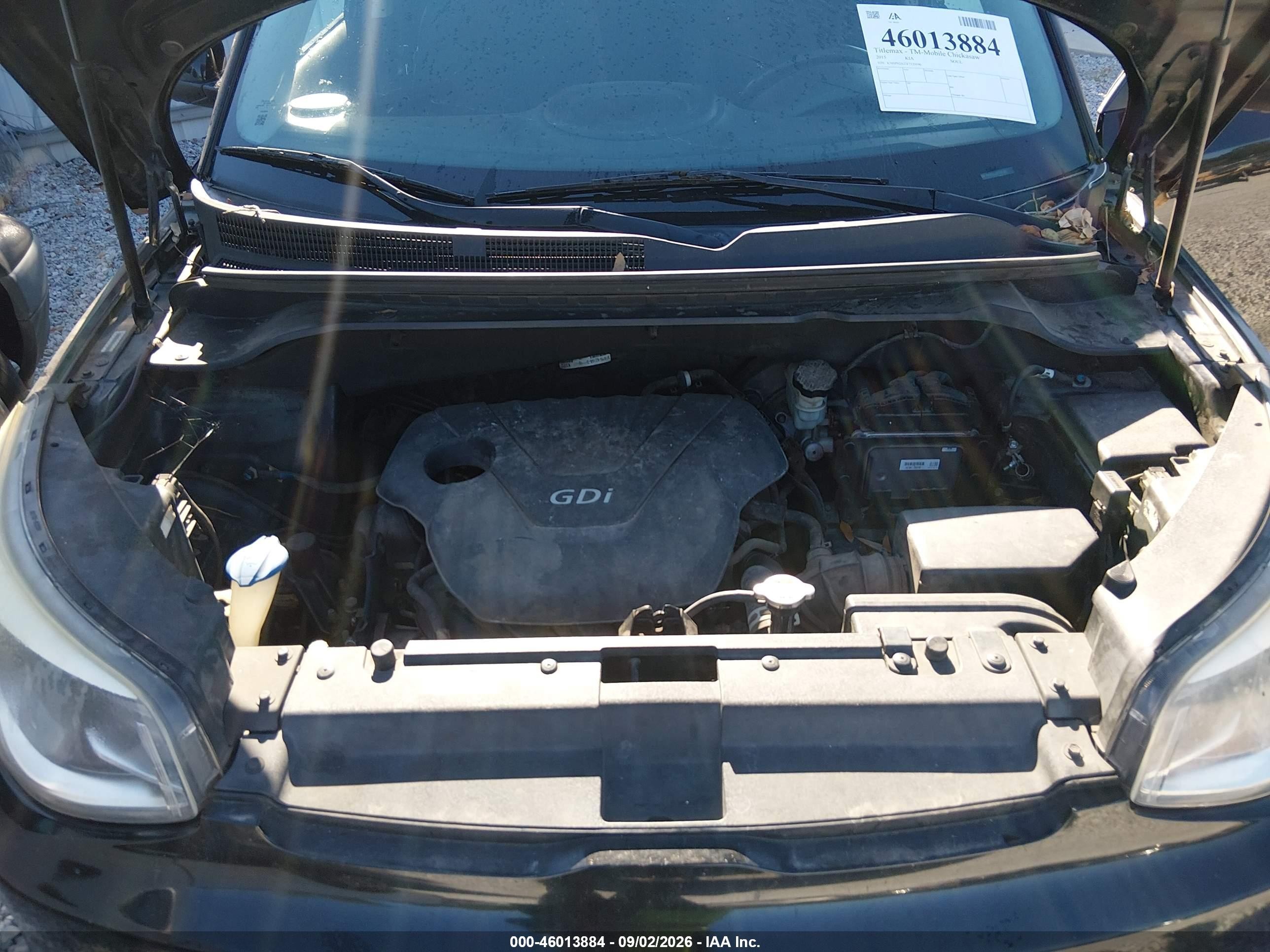 2015 Kia Soul   Черный vin: KNDJN2A23F7129190