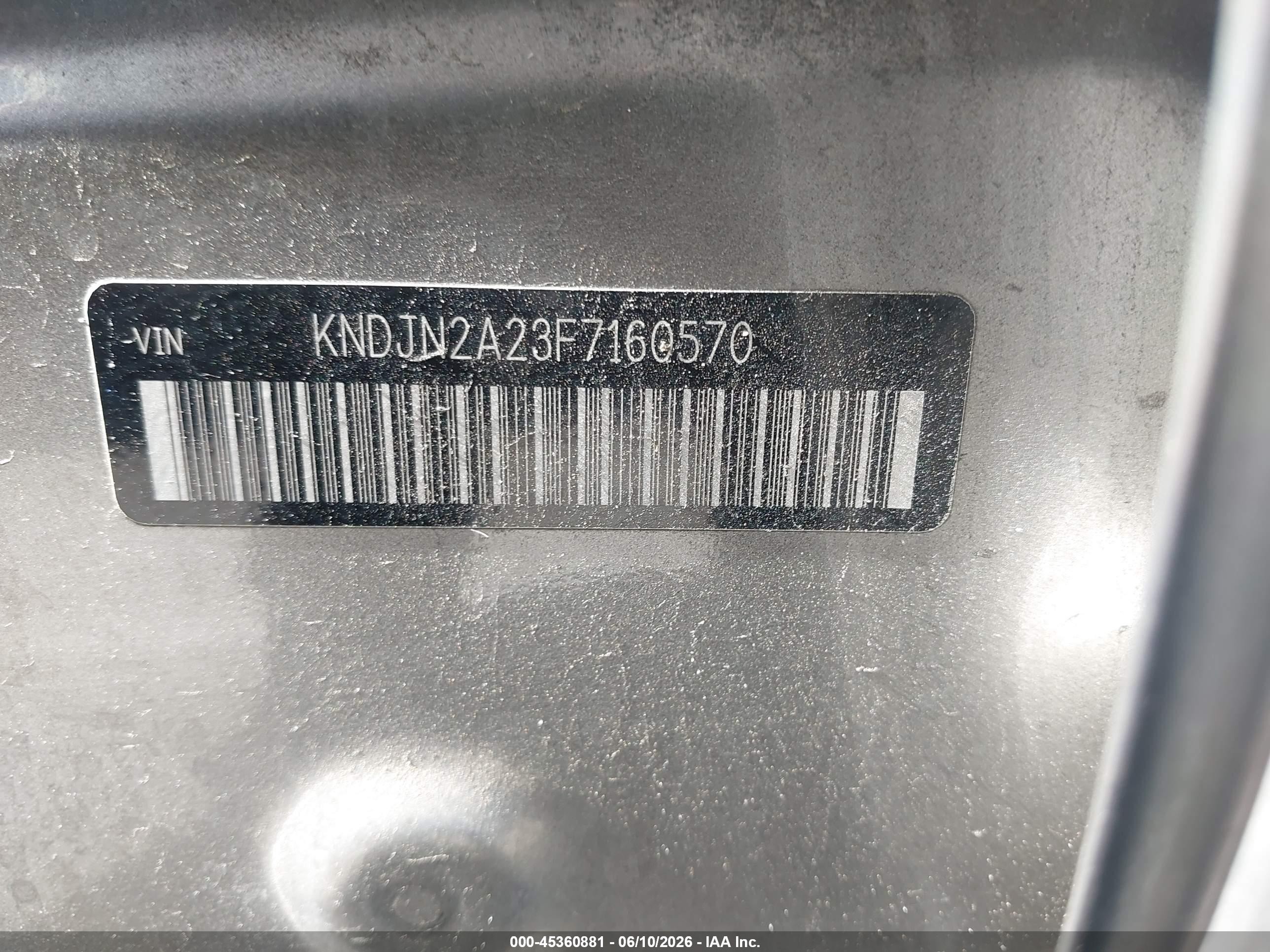 2015 Kia Soul   Gray vin: KNDJN2A23F7160570