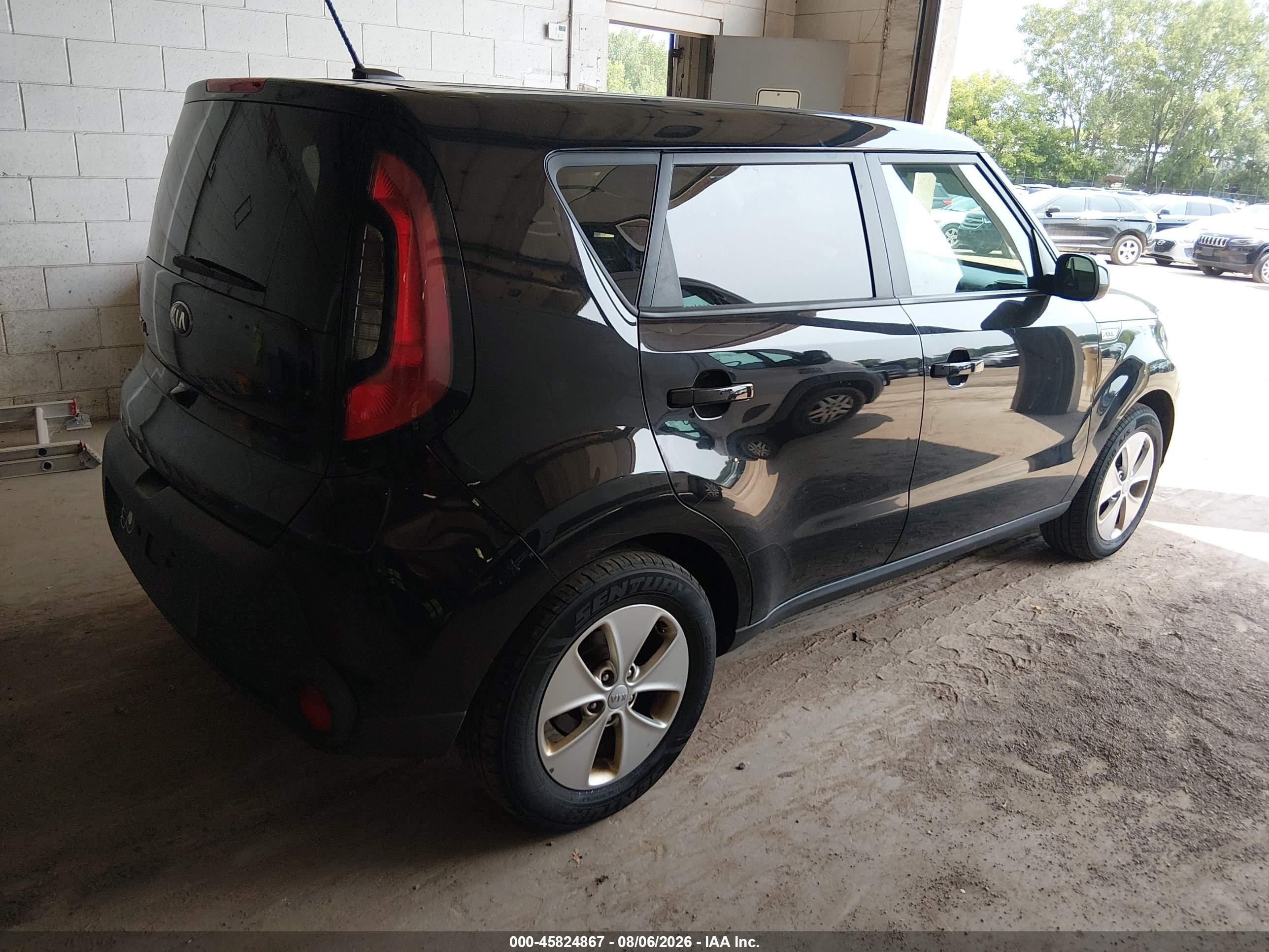 2015 Kia Soul   Black vin: KNDJN2A23F7167843