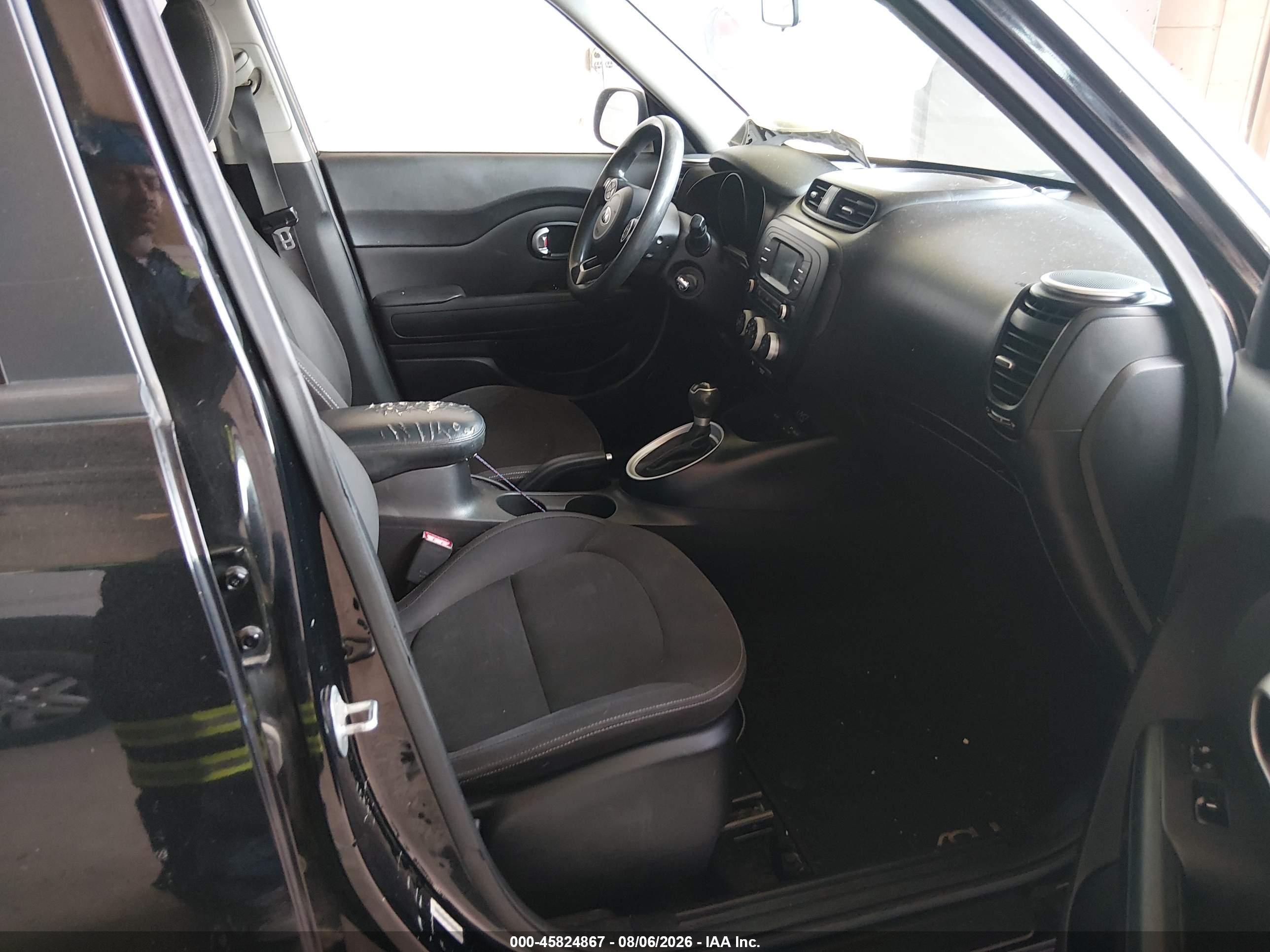 2015 Kia Soul   Black vin: KNDJN2A23F7167843