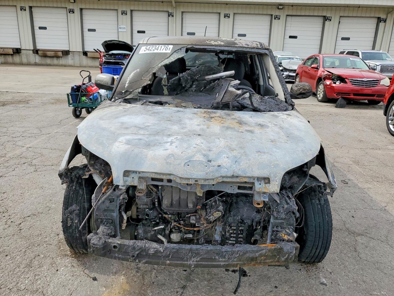 2015 Kia Soul Base Gray vin: KNDJN2A23F7173545