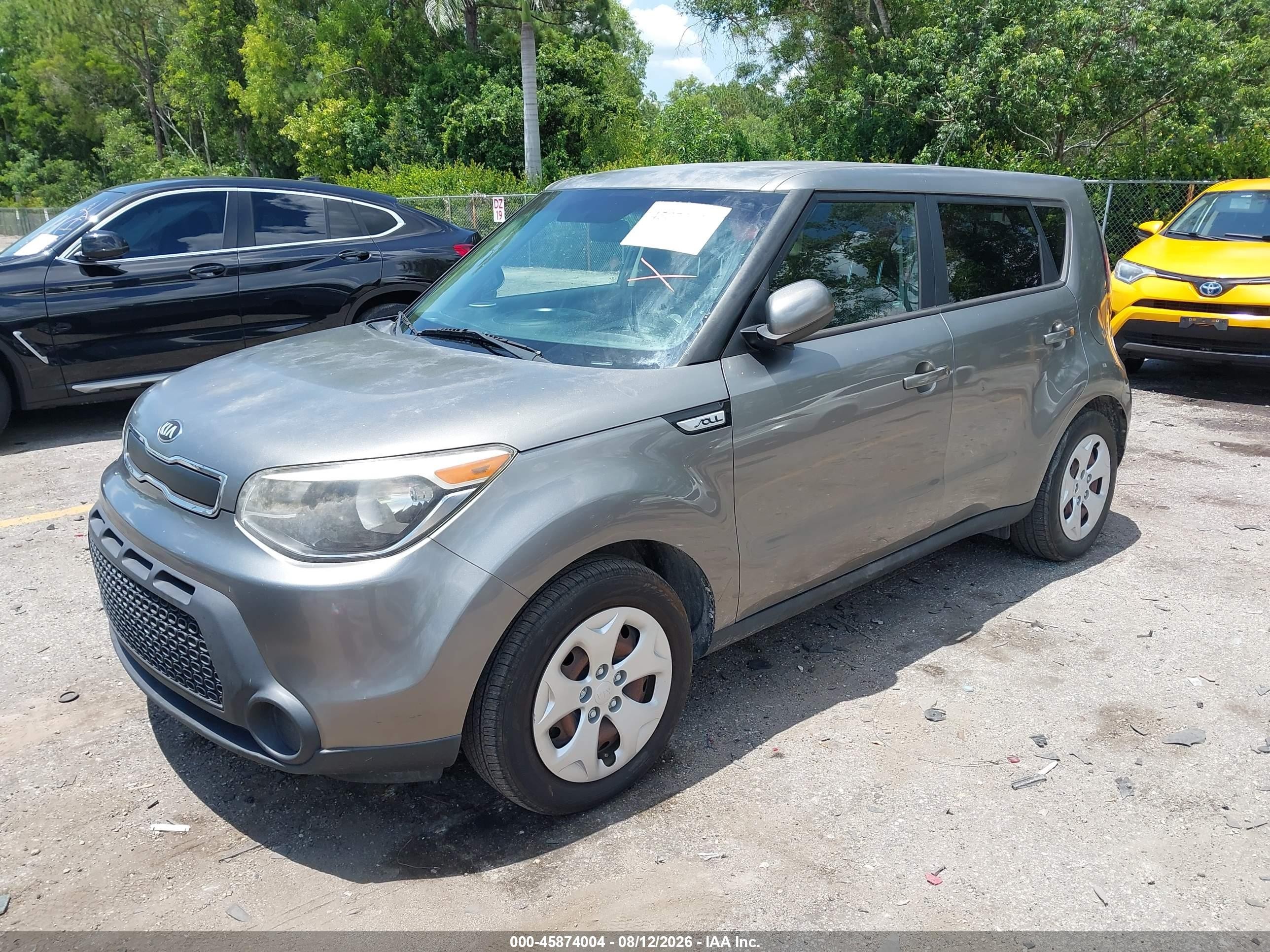 2015 Kia Soul   Silver vin: KNDJN2A23F7175814