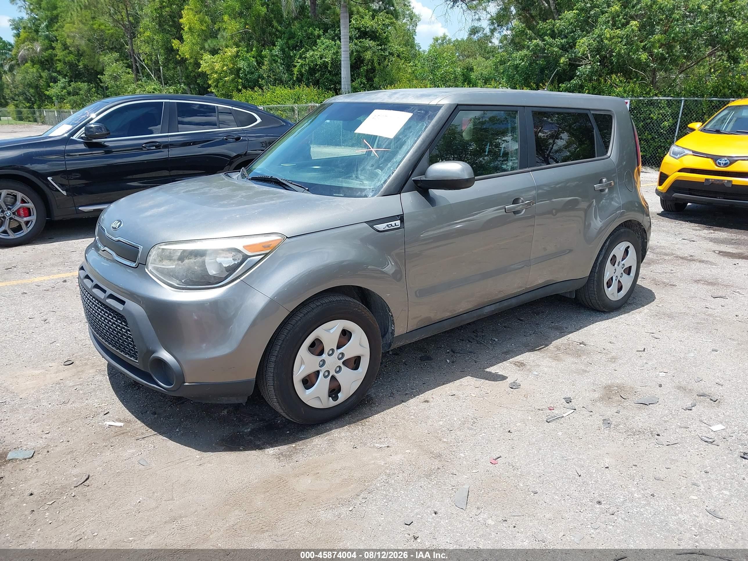 2015 Kia Soul   Silver vin: KNDJN2A23F7175814