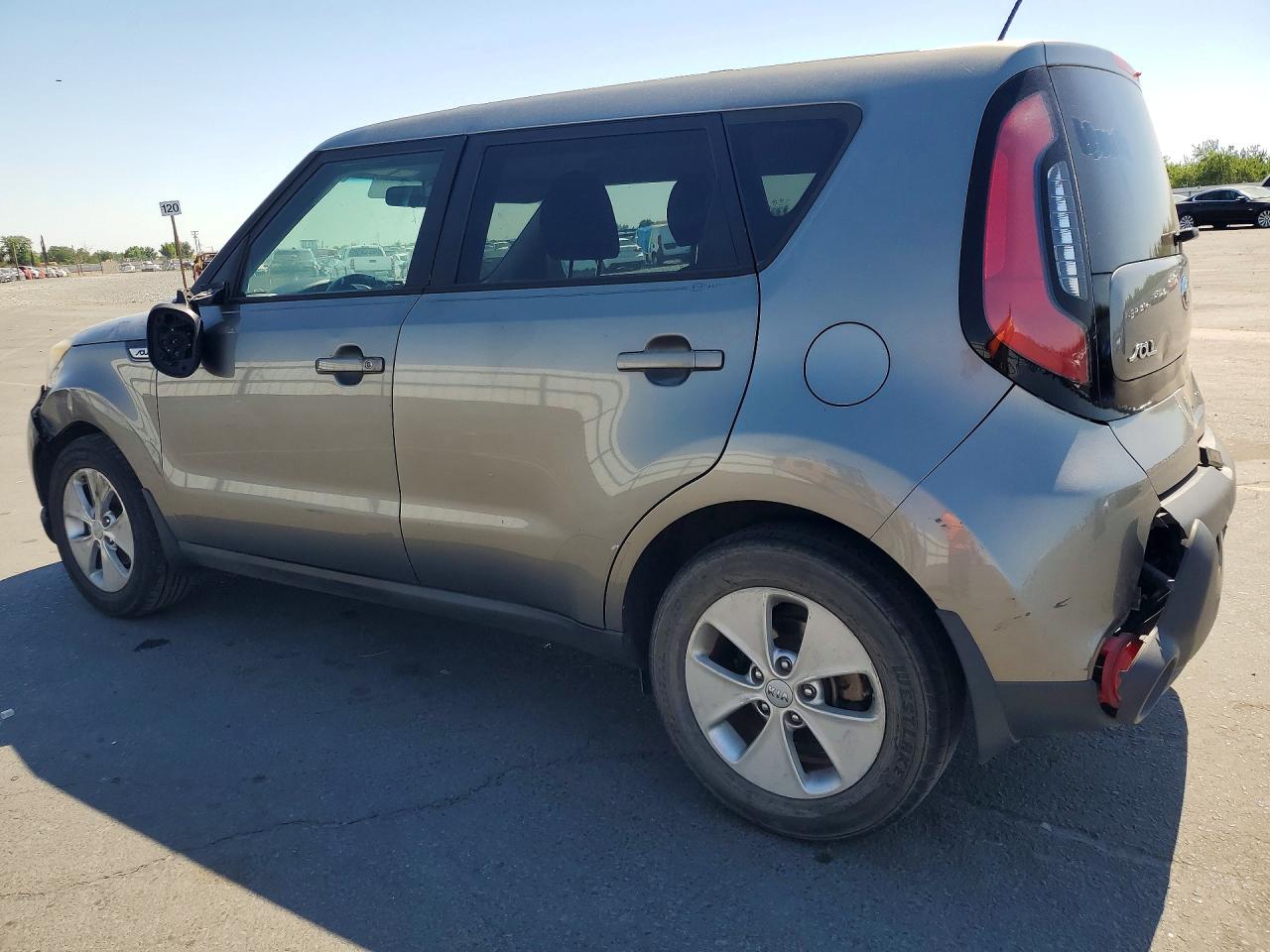 2015 Kia Soul Base Gray vin: KNDJN2A23F7210268