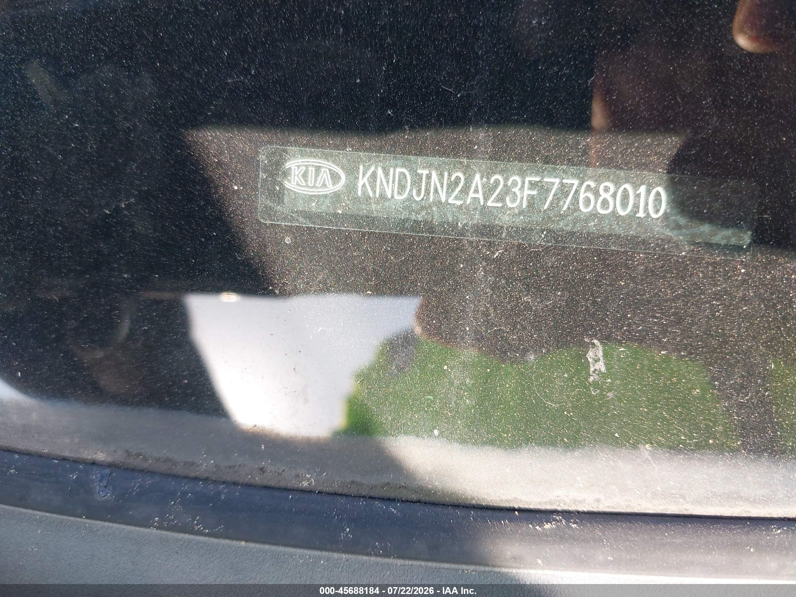 2015 Kia Soul   Black vin: KNDJN2A23F7768010