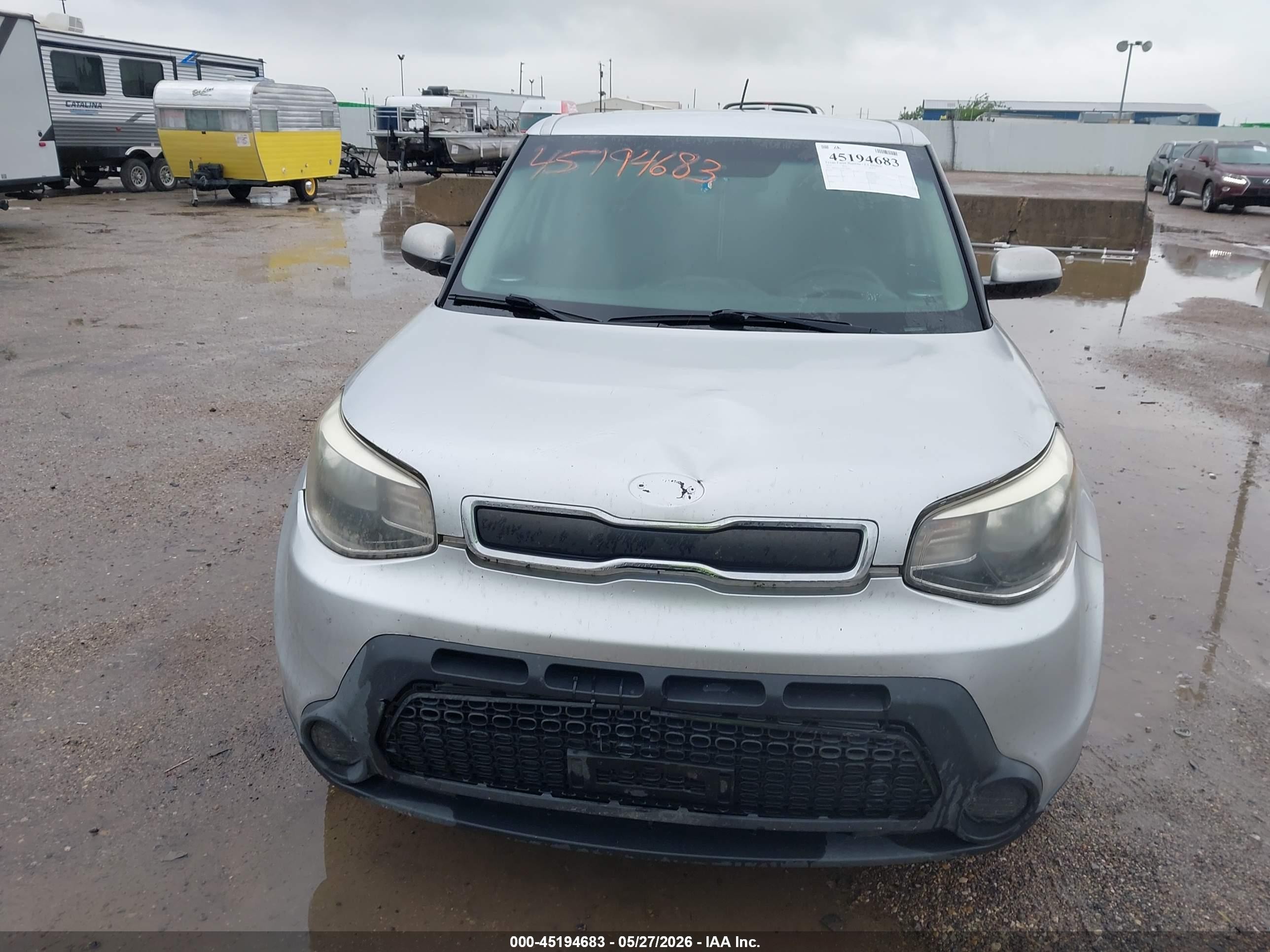 2015 Kia Soul   Silver vin: KNDJN2A23F7786801