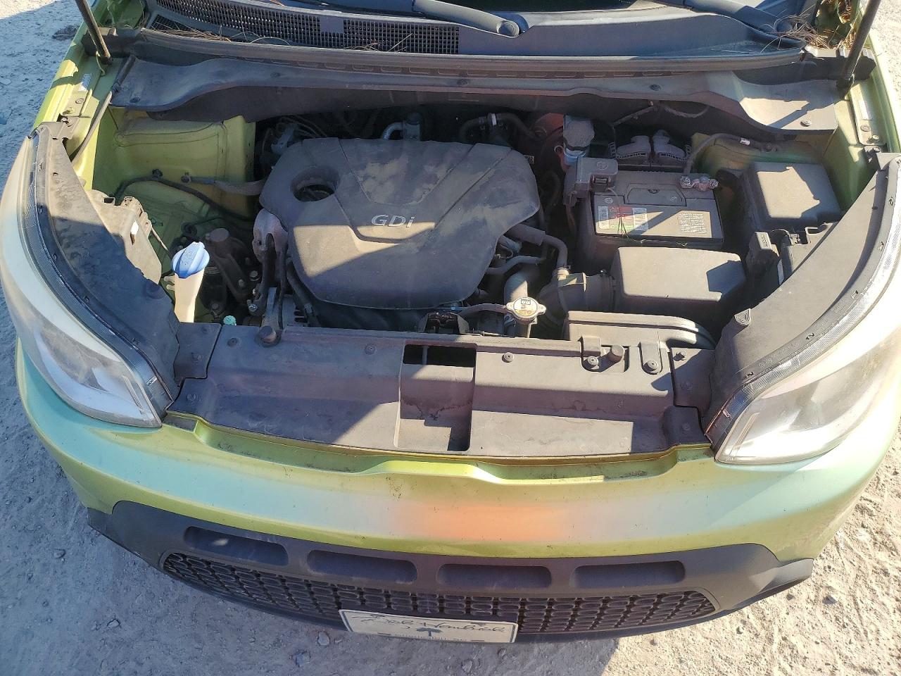 2015 Kia Soul Base Зеленый vin: KNDJN2A23F7790878