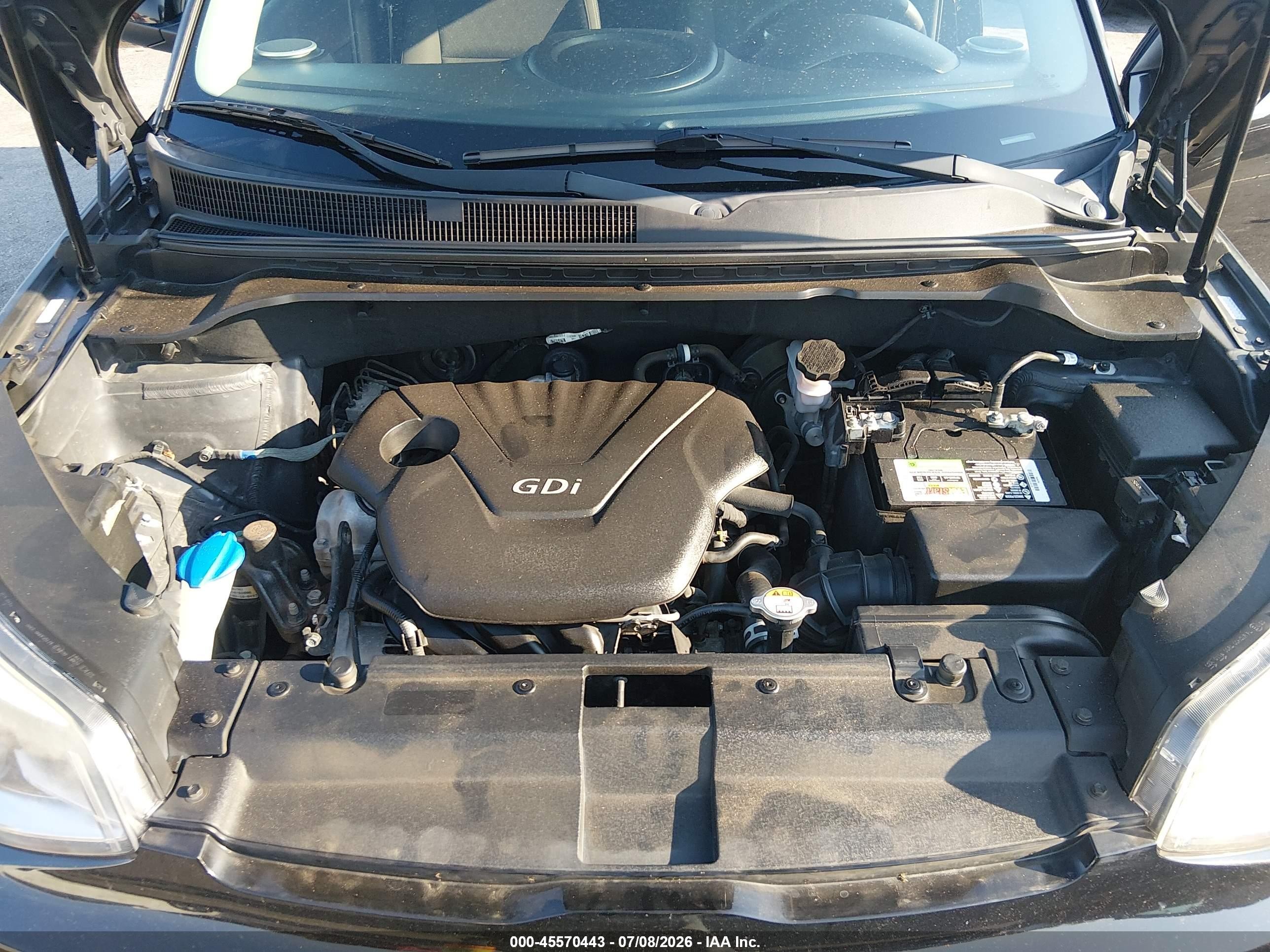 2015 Kia Soul   Black vin: KNDJN2A23F7800809