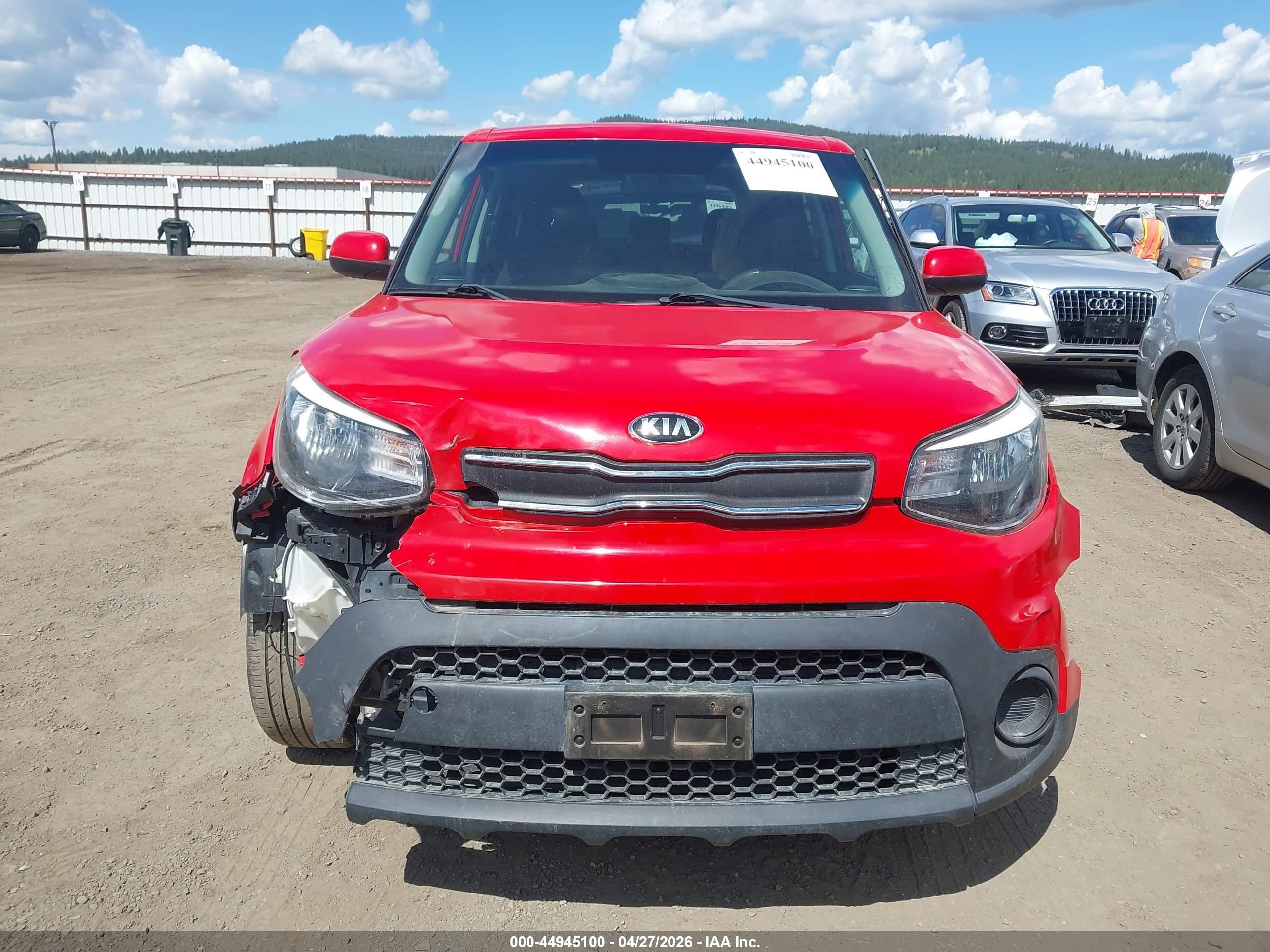 2019 Kia Soul   Red vin: KNDJN2A23K7688510