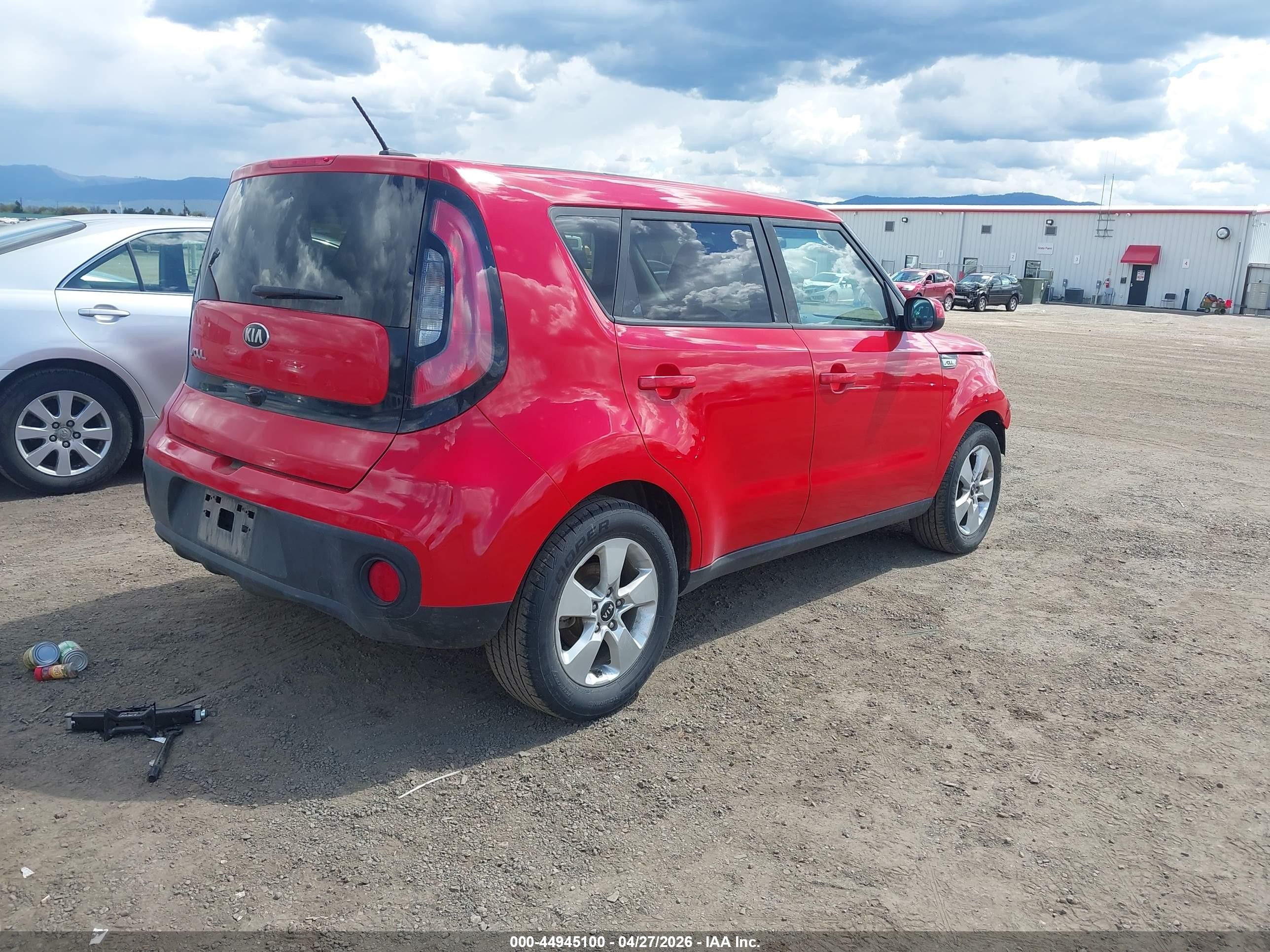 2019 Kia Soul   Red vin: KNDJN2A23K7688510