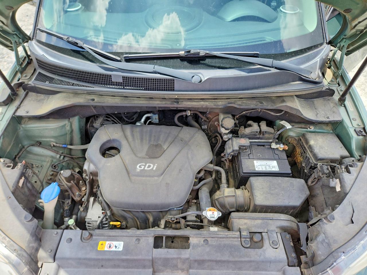 2014 Kia Soul Base Green vin: KNDJN2A24E7014256